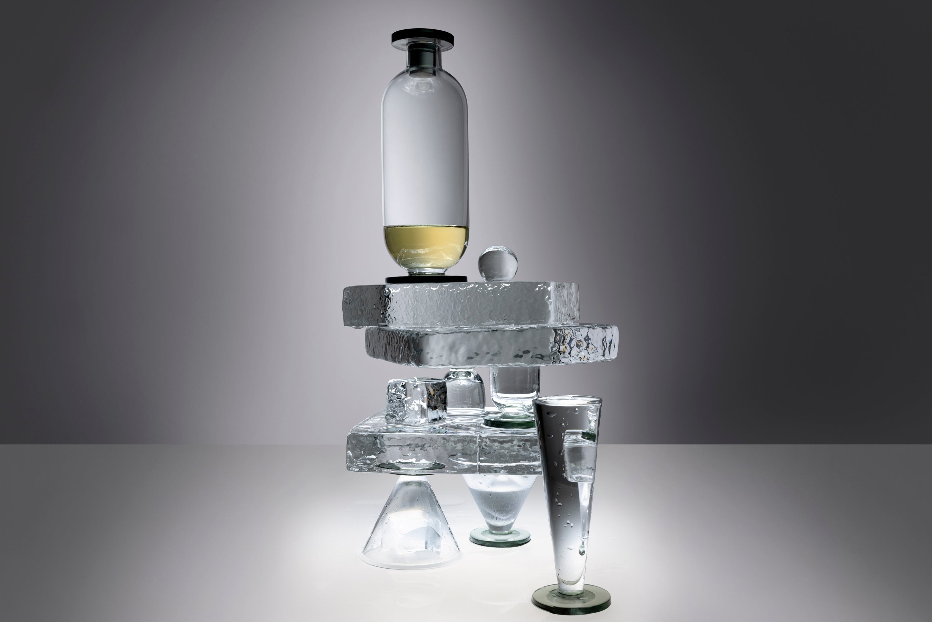 Karafka PUCK szklany