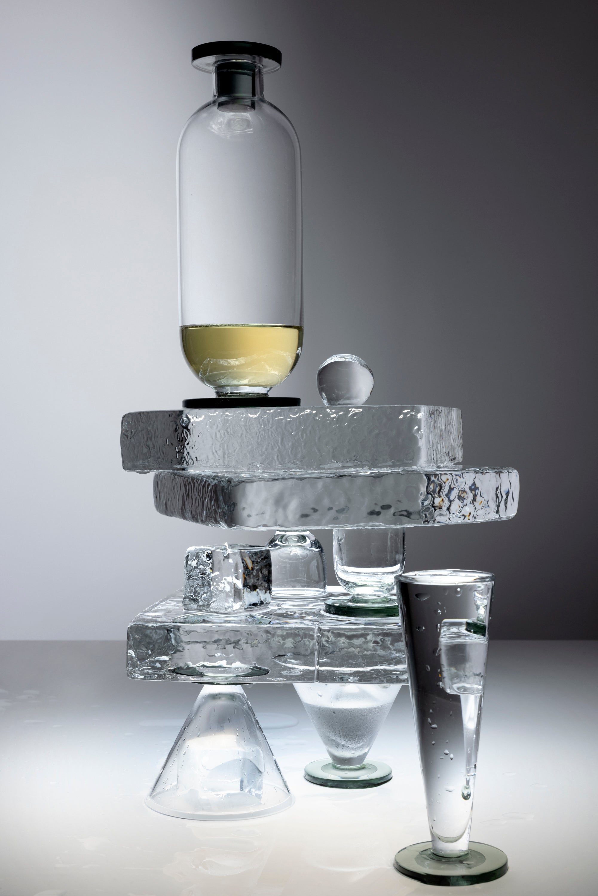 Karafka PUCK szklany