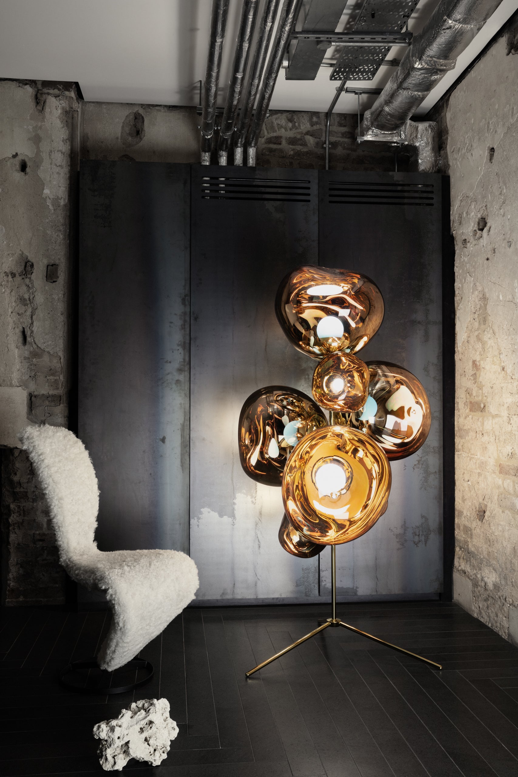 MELT Brown Floor Lamp