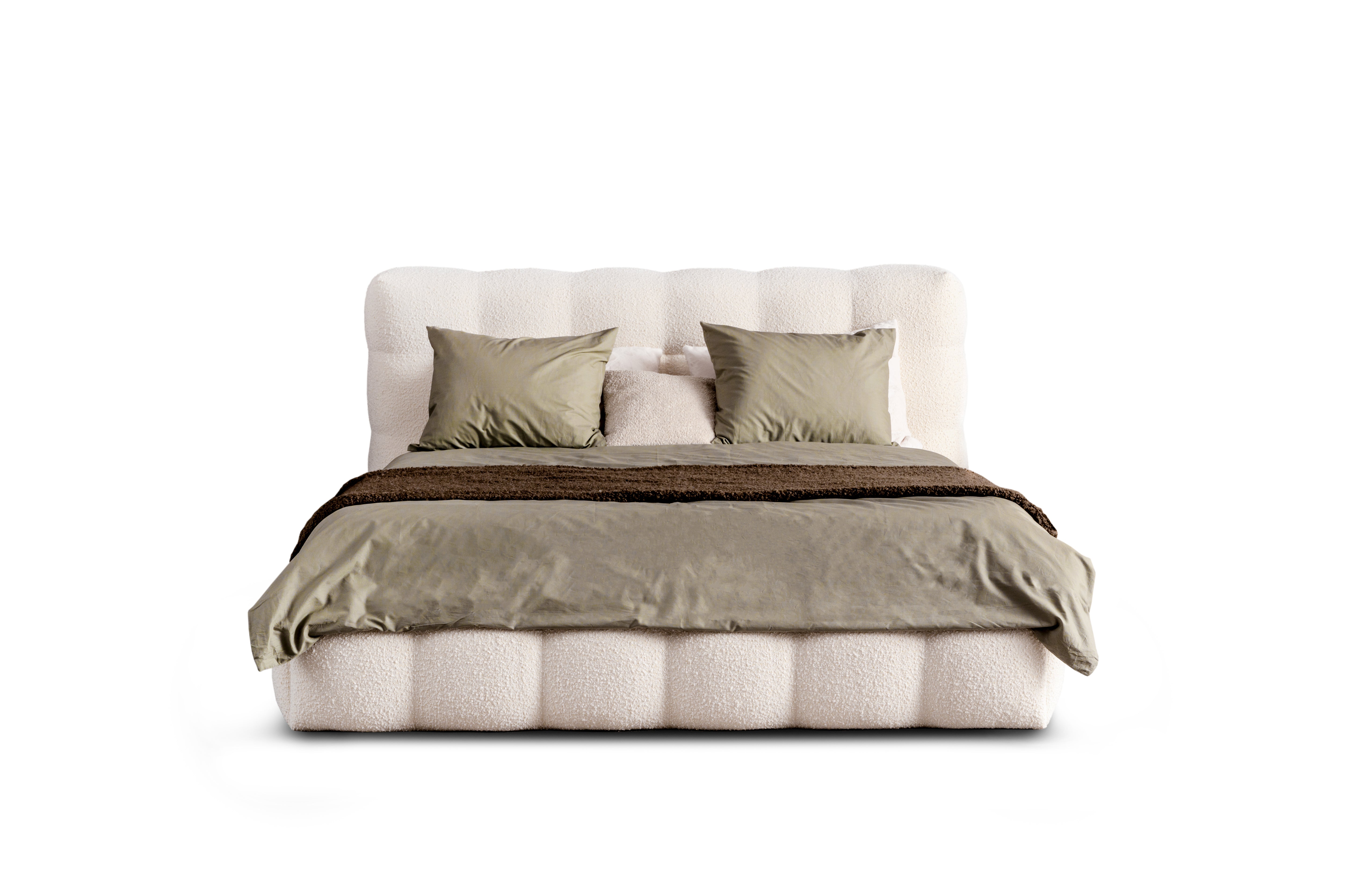 Upholstered bed MICHELLE customizable