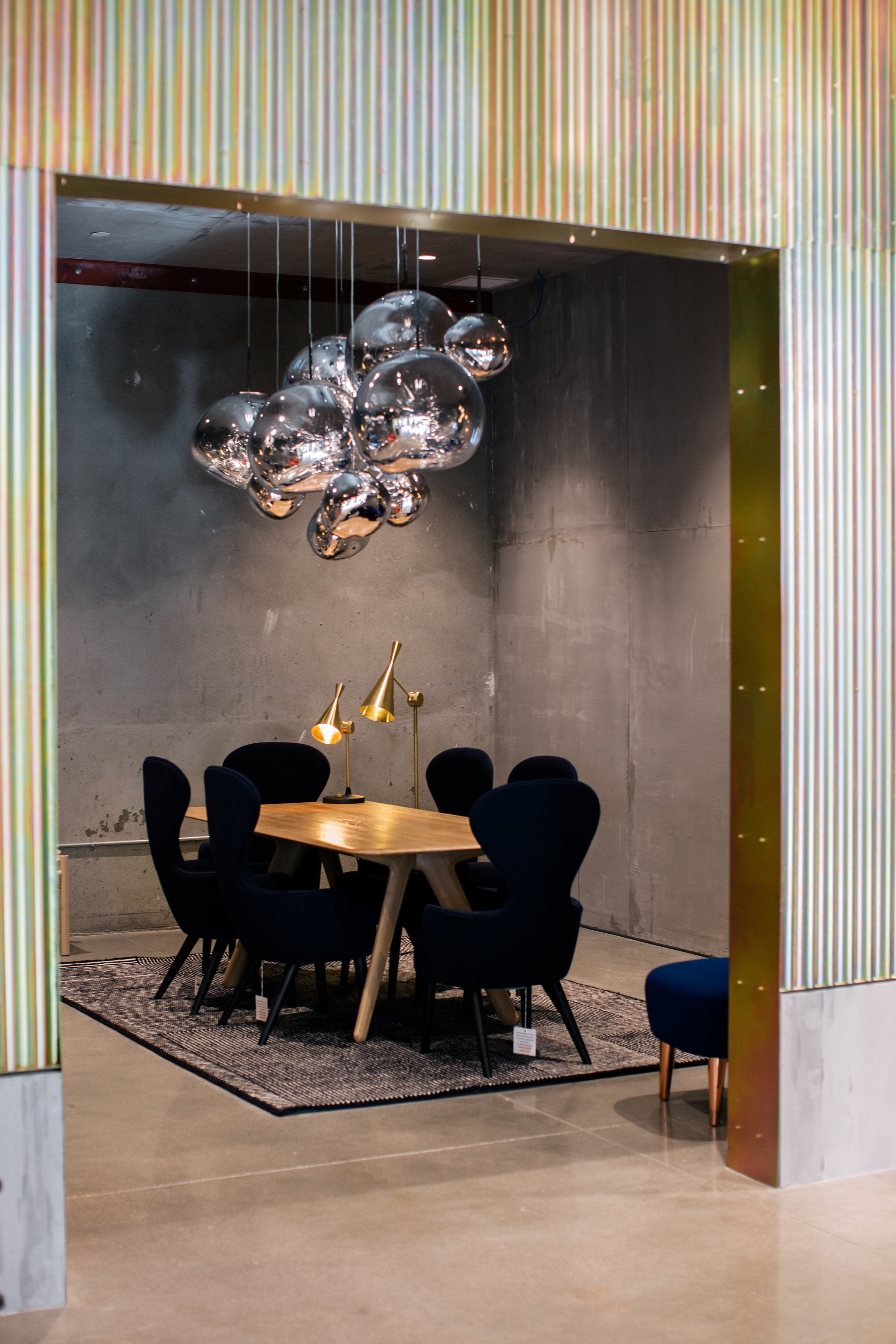 MELT MEGA Smoky Ceiling Lamp
