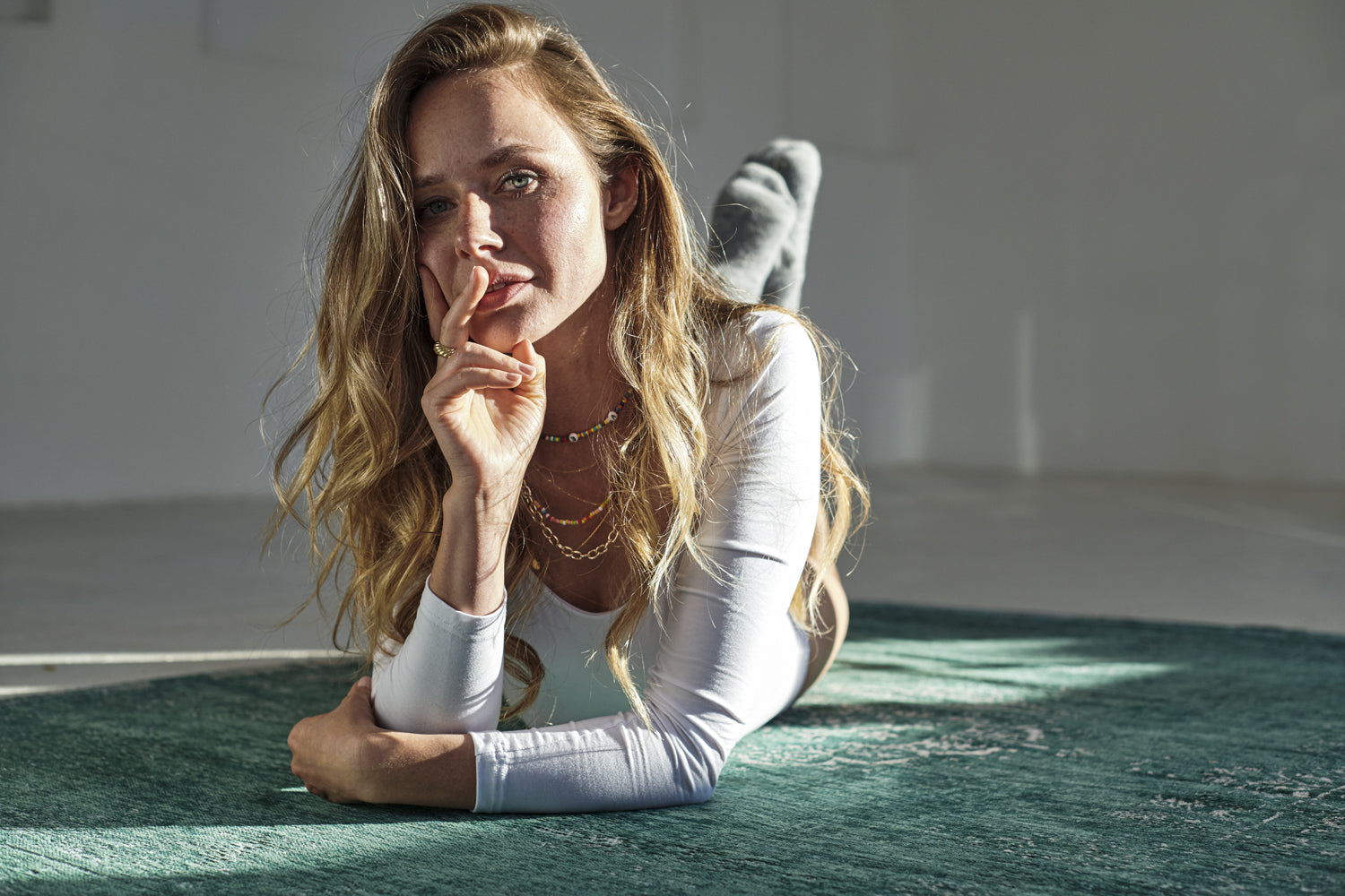 Koberec MEDAILLON JADE zelený