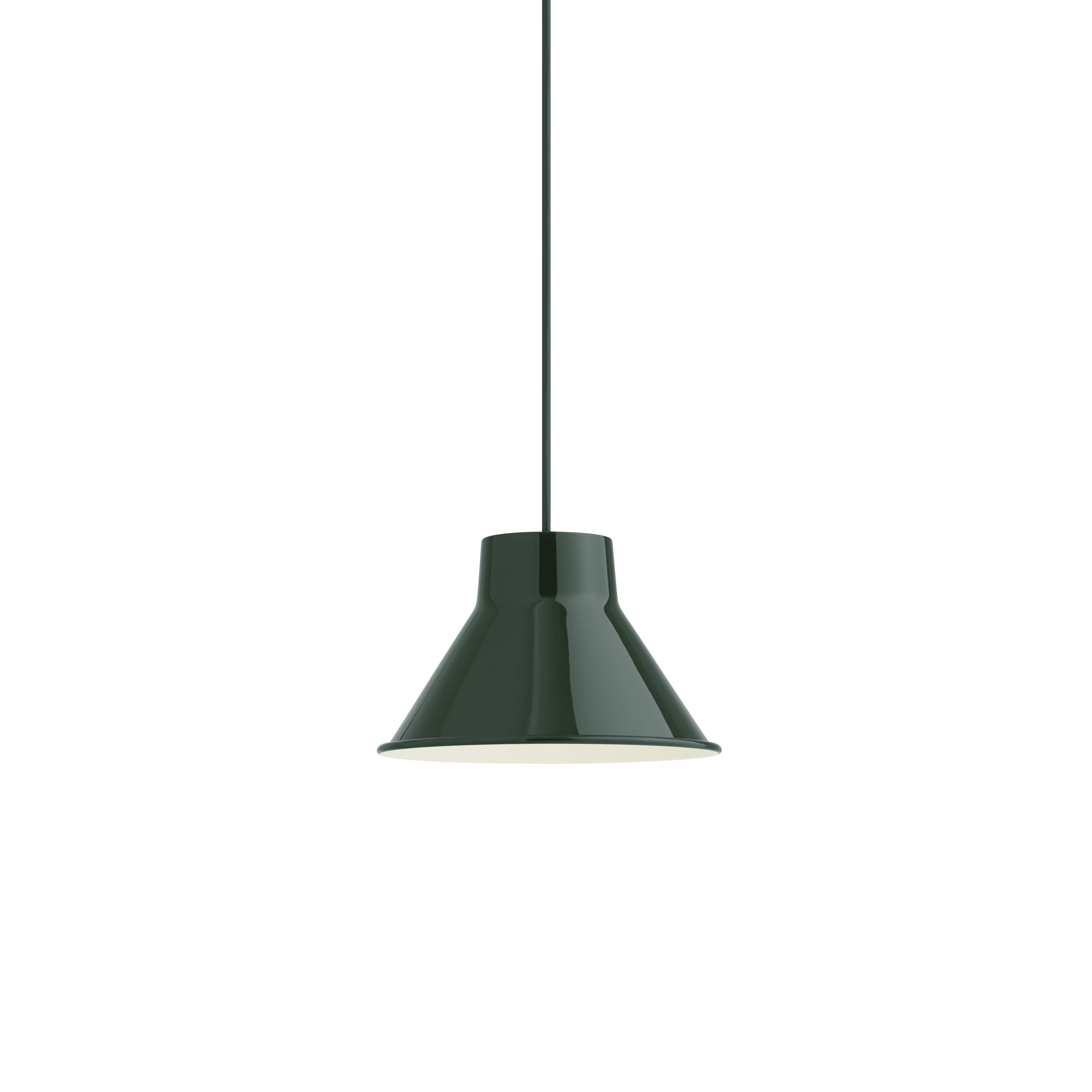Závěsná lampa TOP tmavě zelená