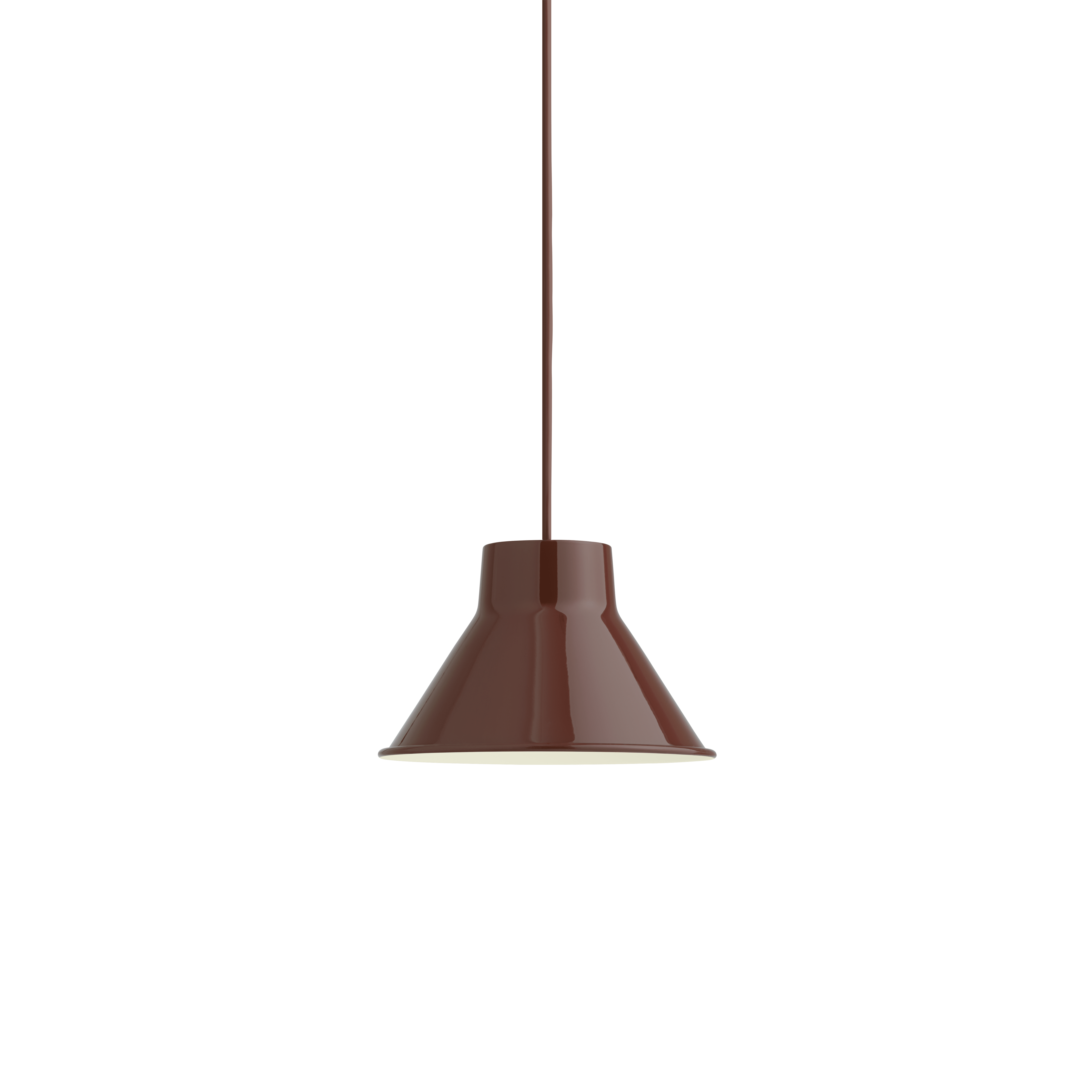 Závěsná lampa TOP bordó