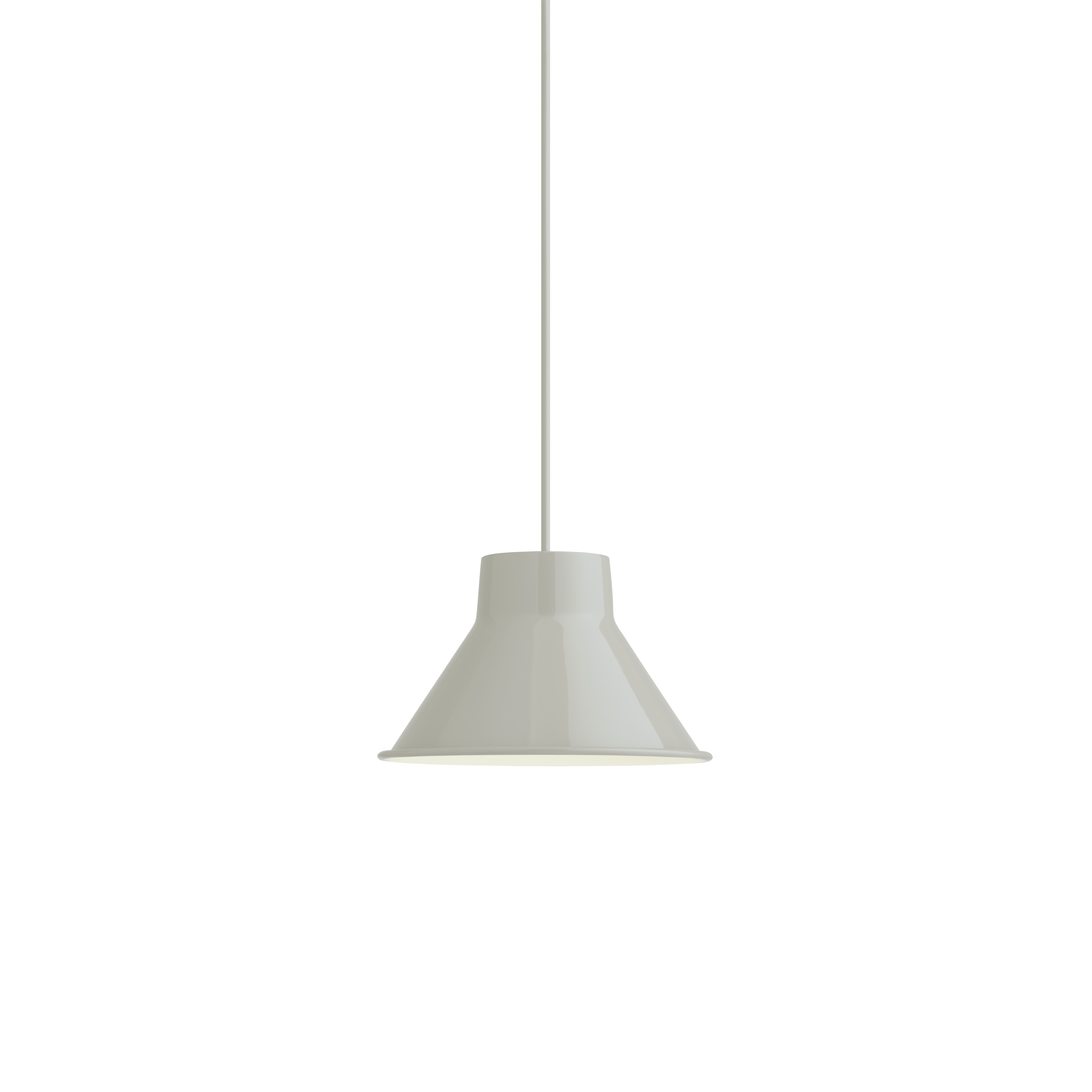 Závěsná lampa TOP šedá