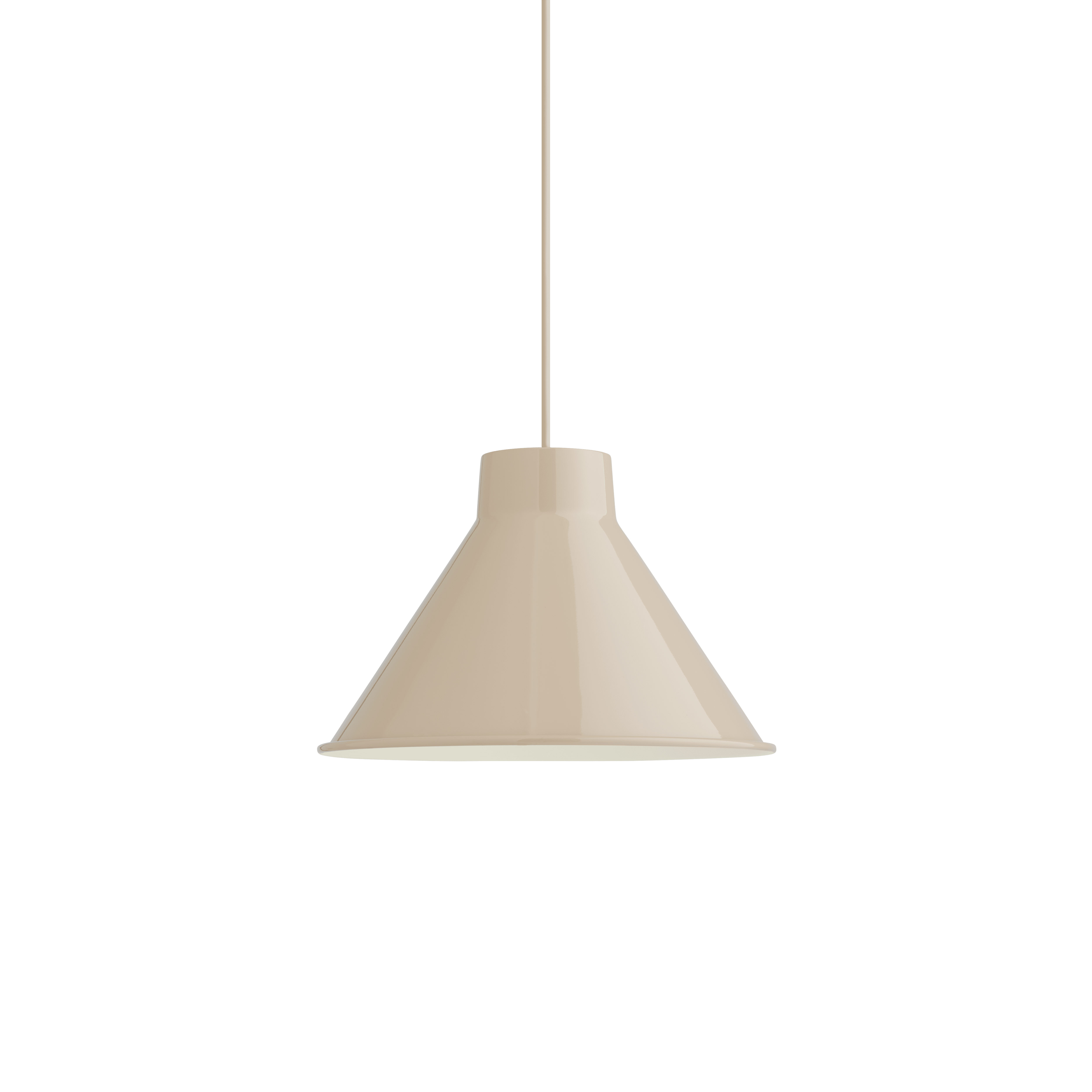 Závěsná lampa TOP béžová
