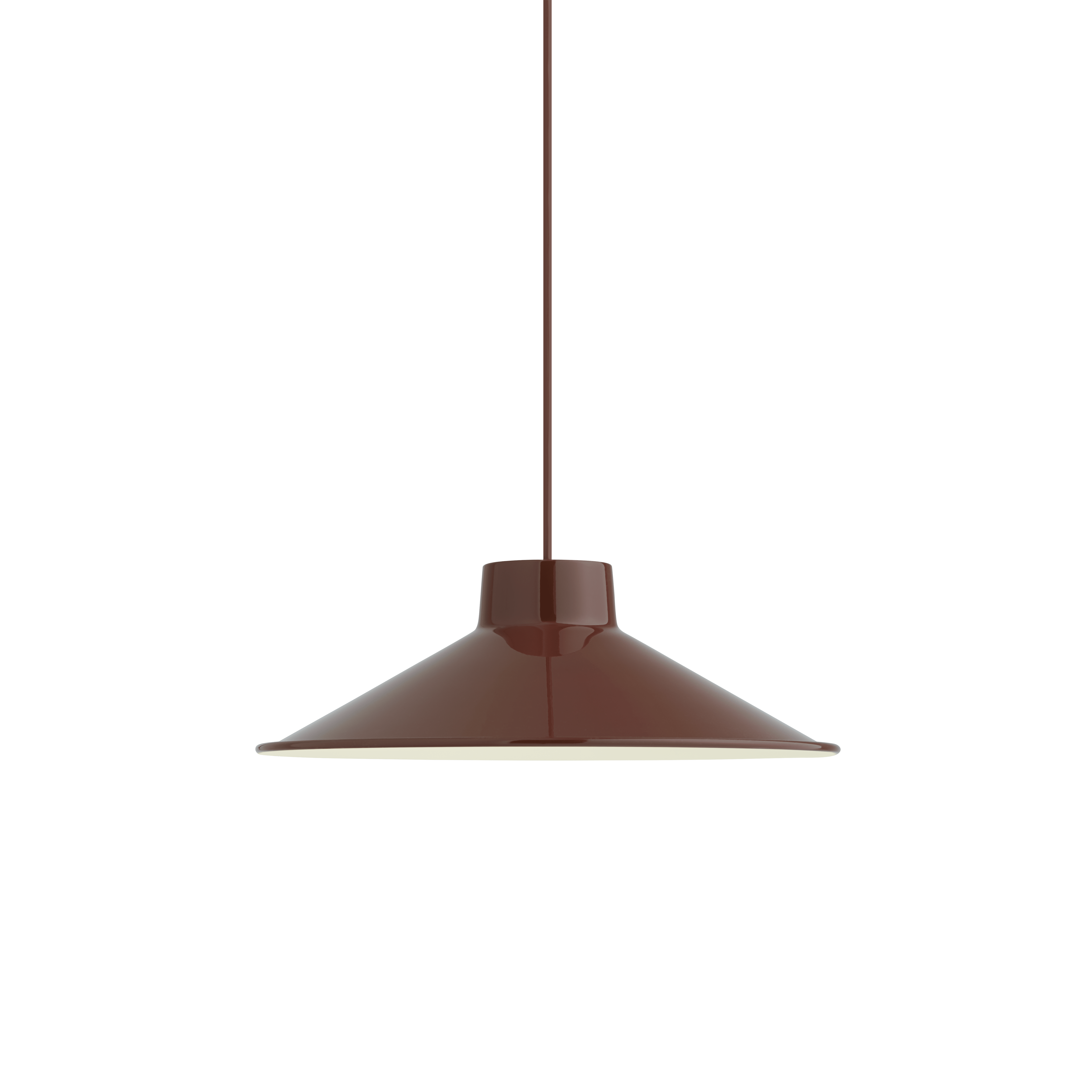 Závěsná lampa TOP bordó