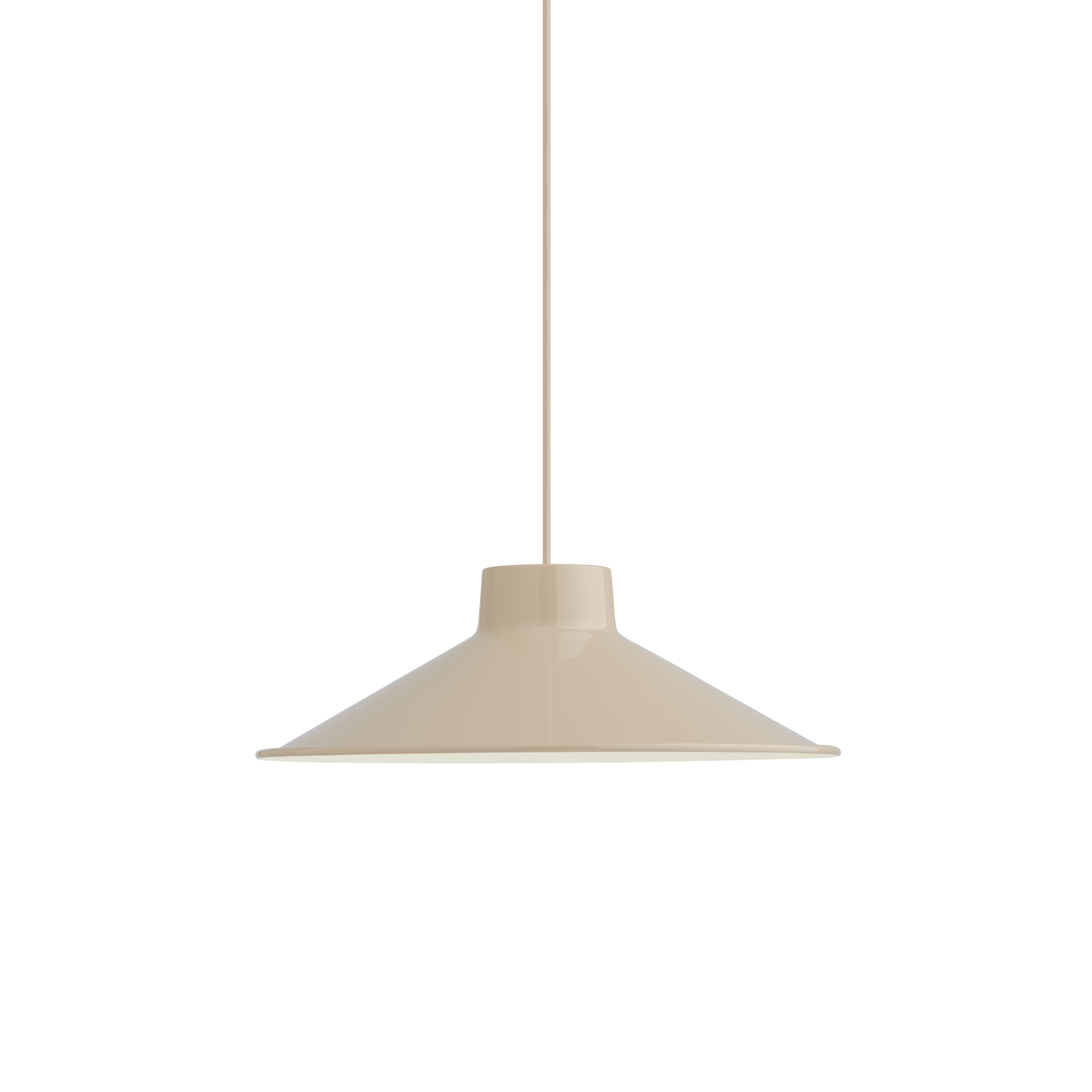 Závěsná lampa TOP béžová