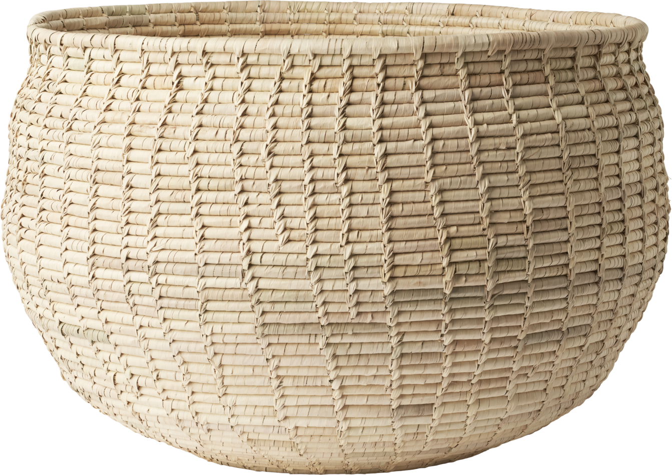 Košík TULIP s palmovými listy