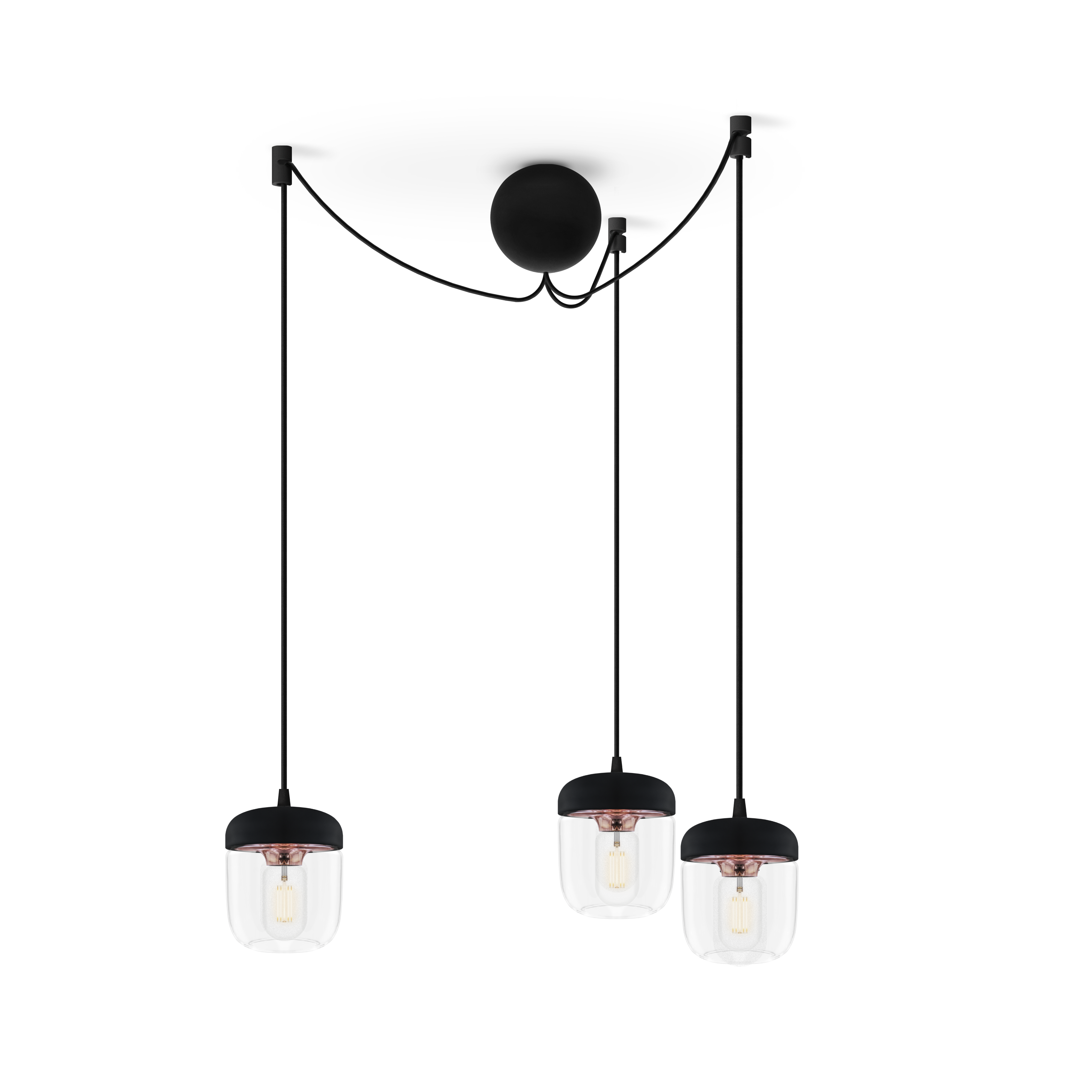 Klosz ACORN czarno miedziany [Amelia] UMAGE    Eye on Design