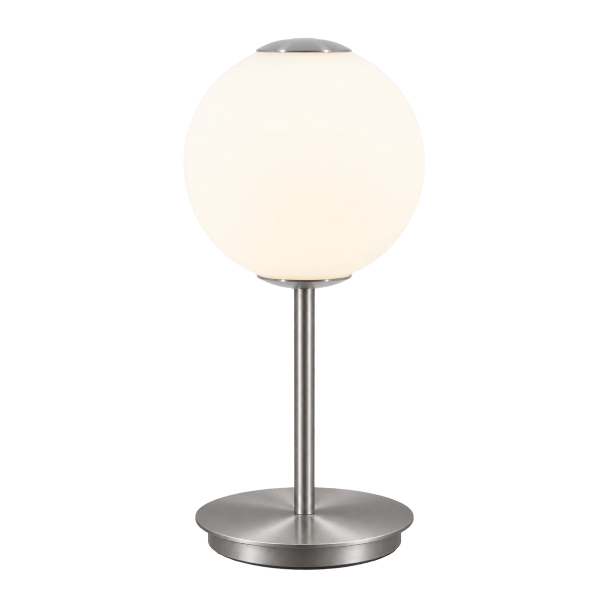 Přenosná lampa AUDREY MOVE bílá se stříbrným detailem