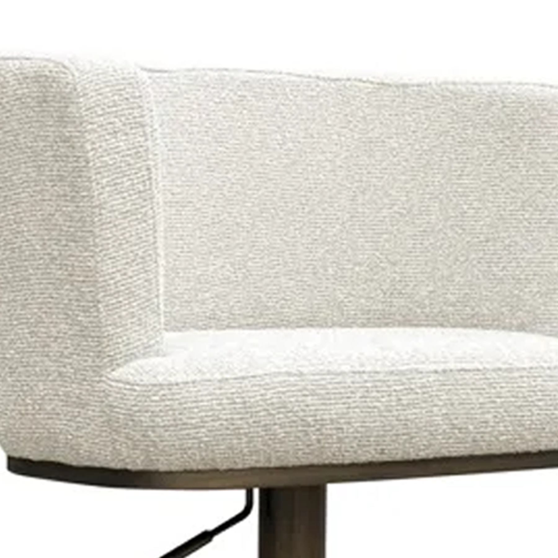 Barová židle CHEYENNE béžová s antickým zlatem