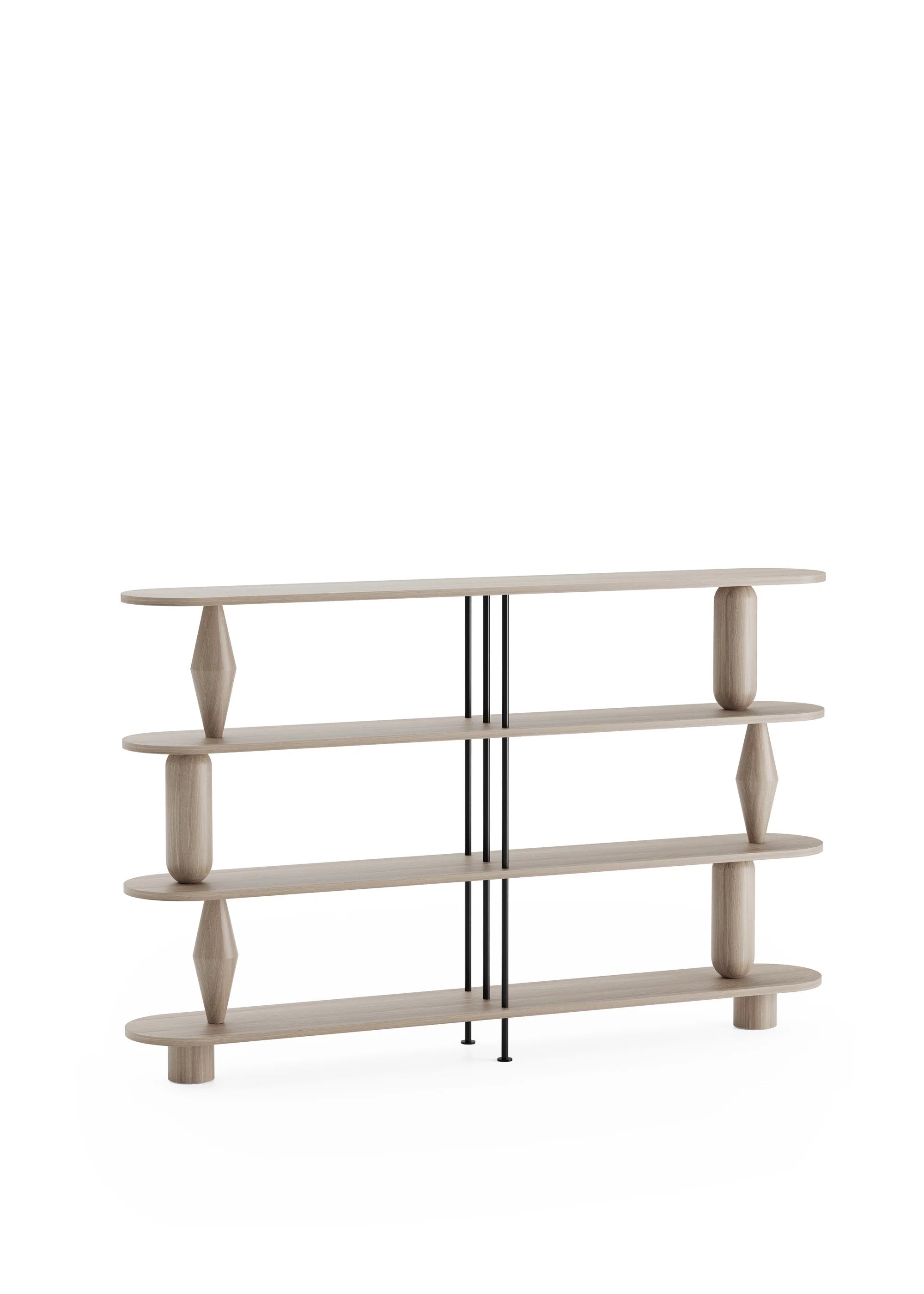 VAZOO DUO Shelf Bleached Oak Wood