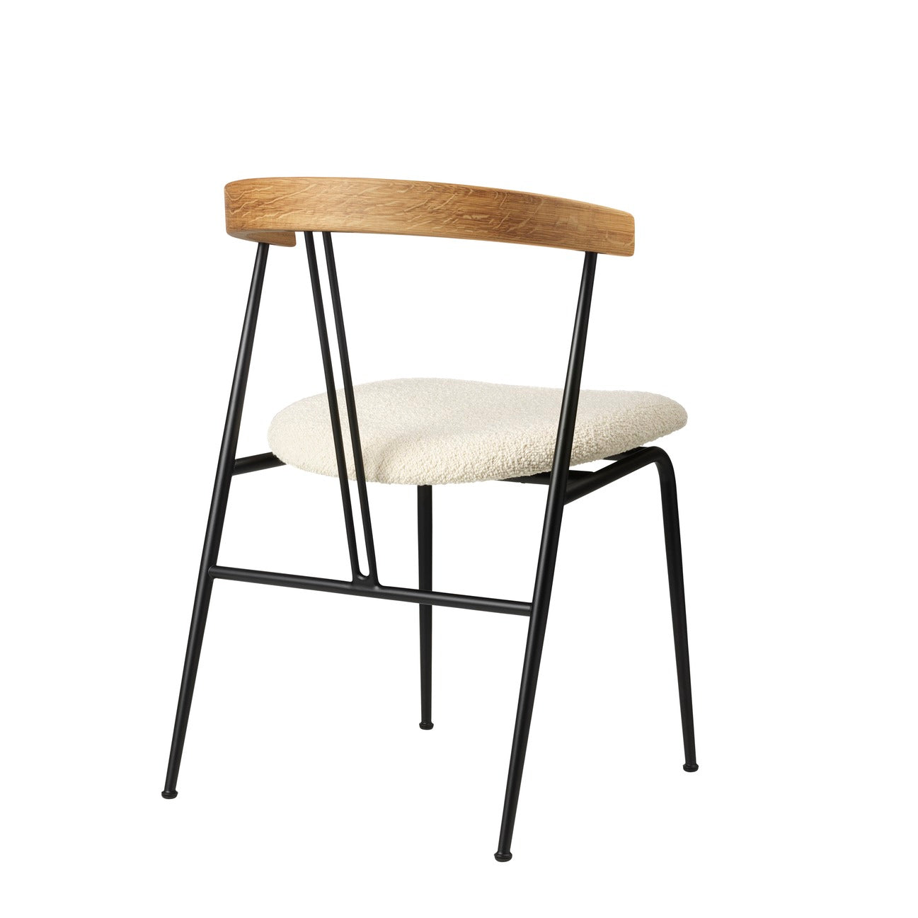 Upholstered Chair VIOLIN Oak Wood