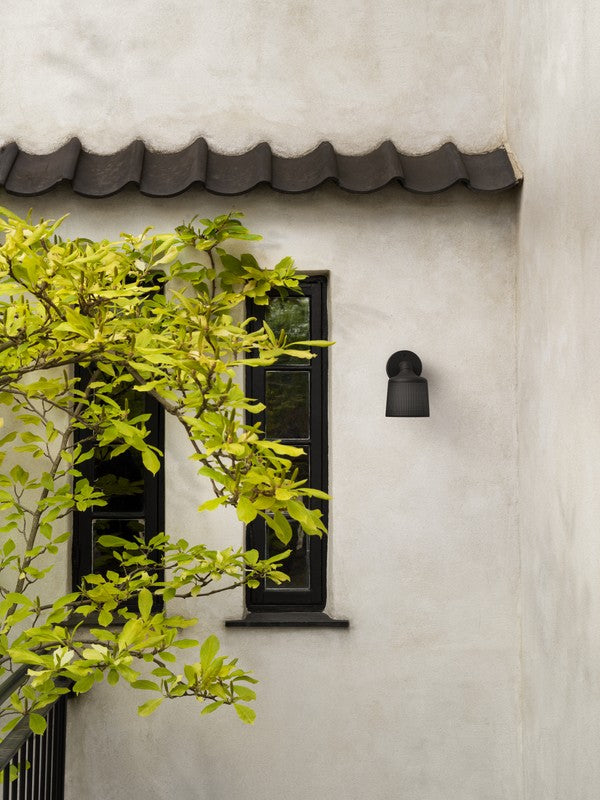 Outdoor wall lamp 551 black metal