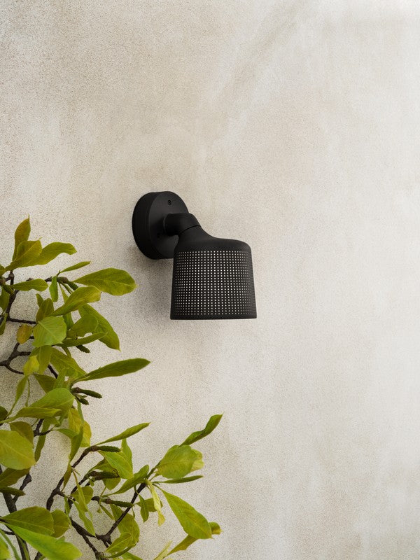 Outdoor wall lamp 551 black metal