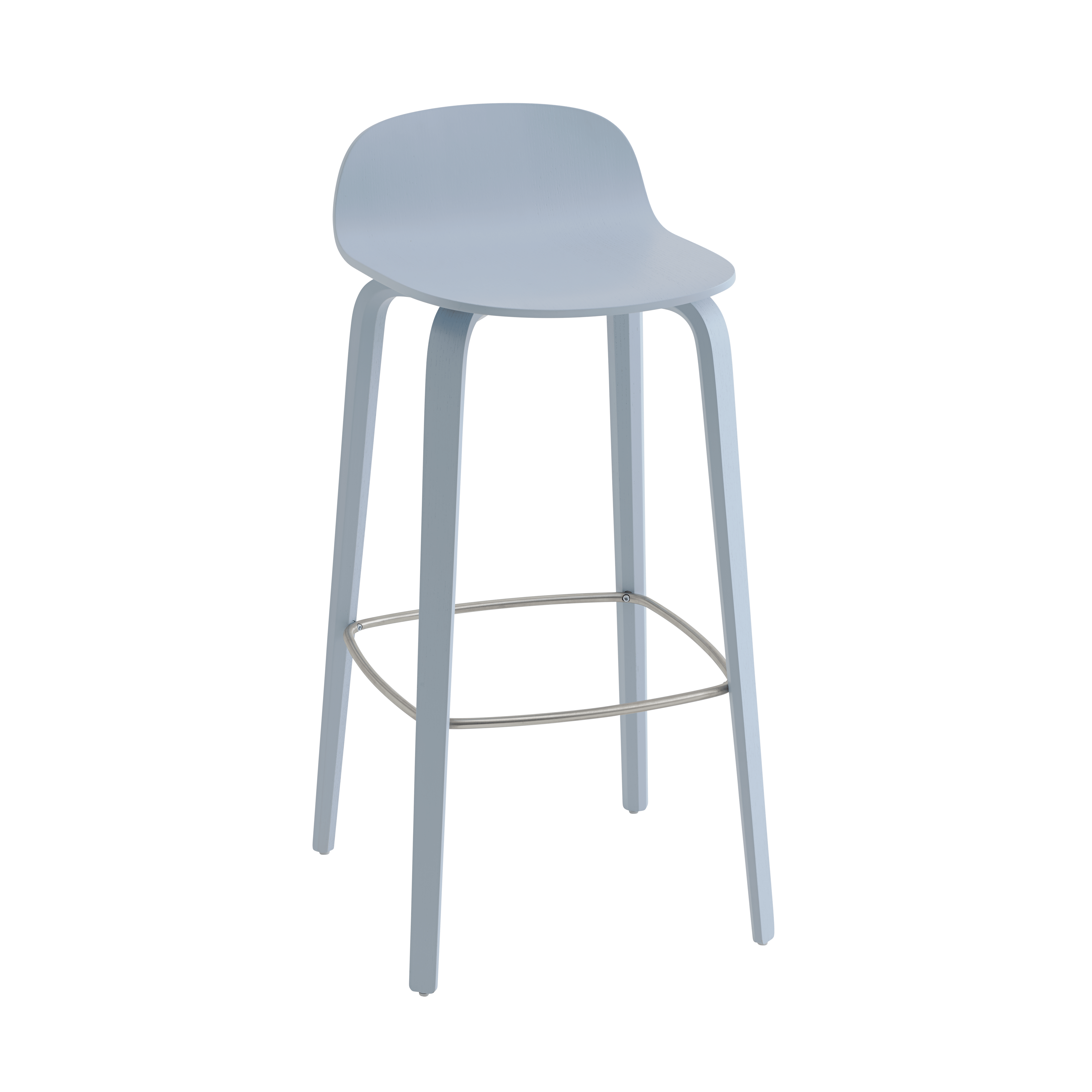 VISU Bar Stool in Light Blue