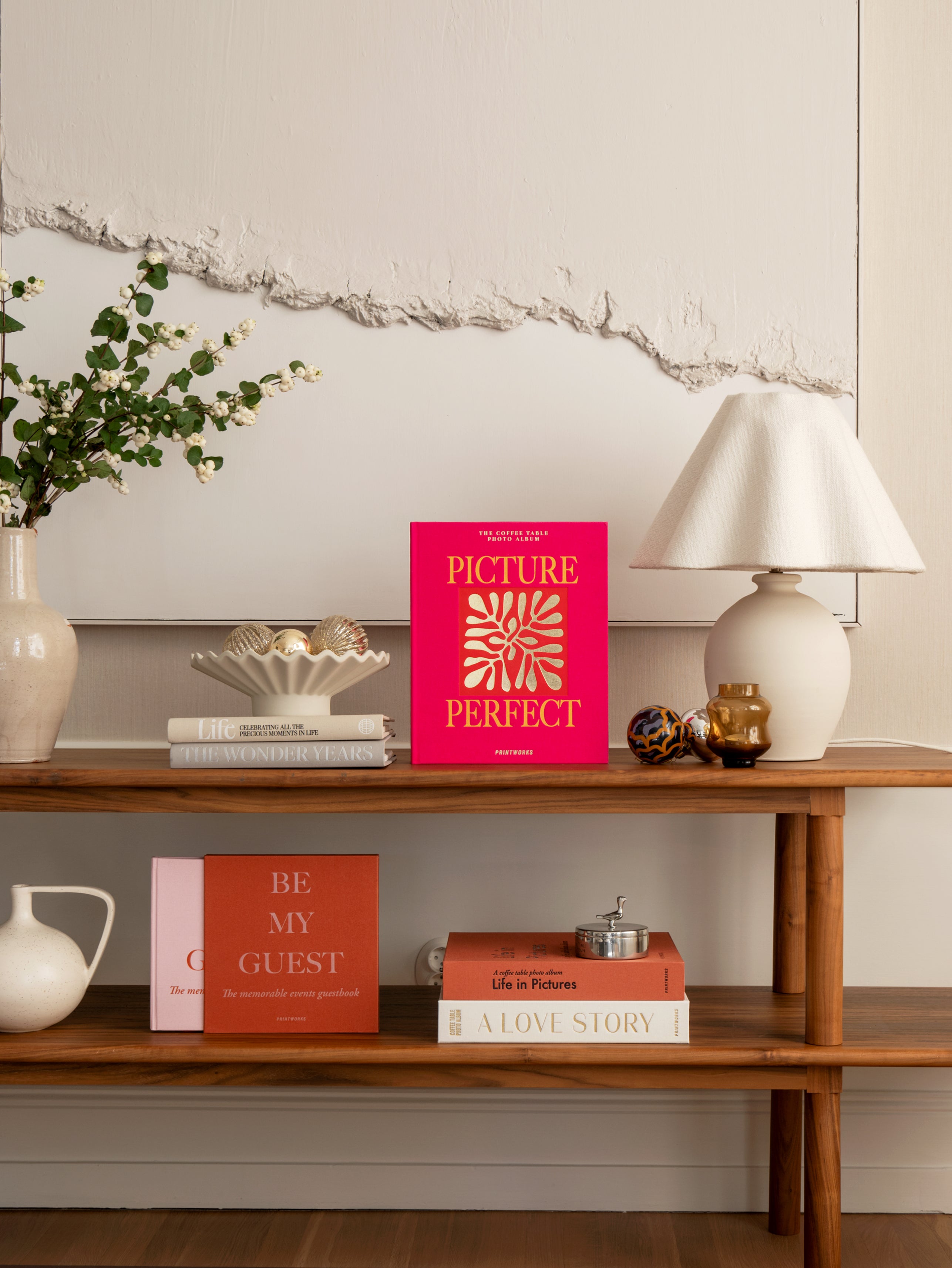 Album na fotografie PICTURE PERFECT růžové se zlatým