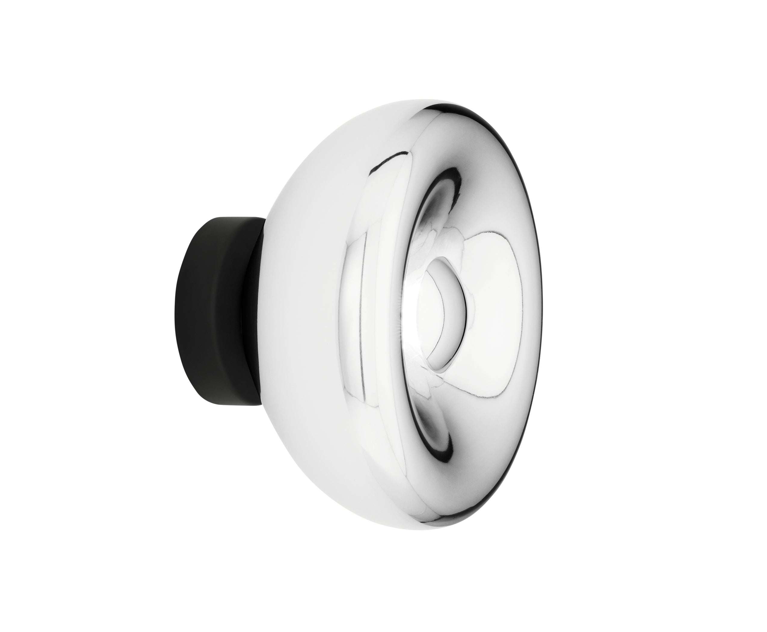 Stříbrná nástěnná lampa VOID