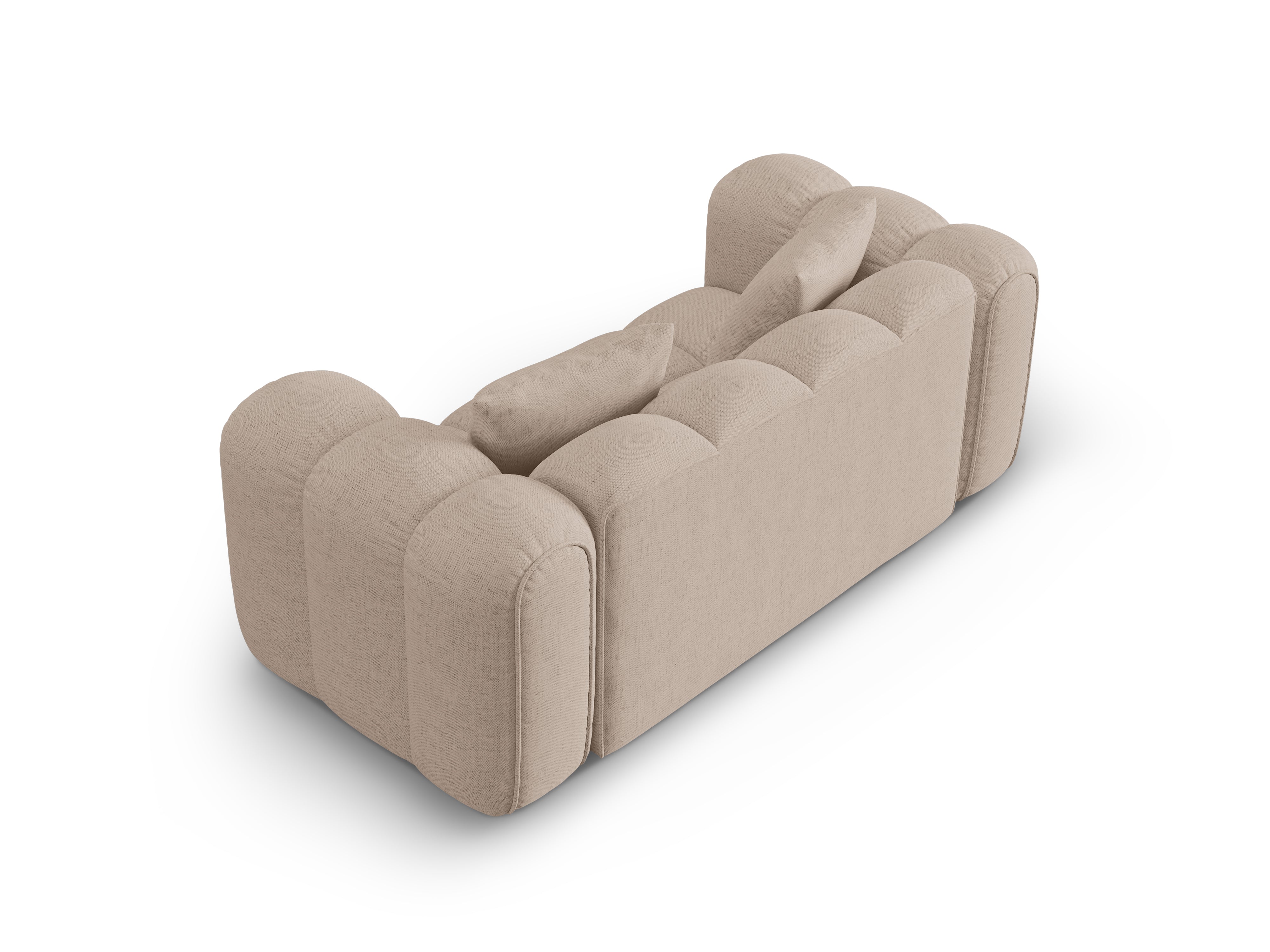 2-seater Sofa ASTRO cappuccino chenille
