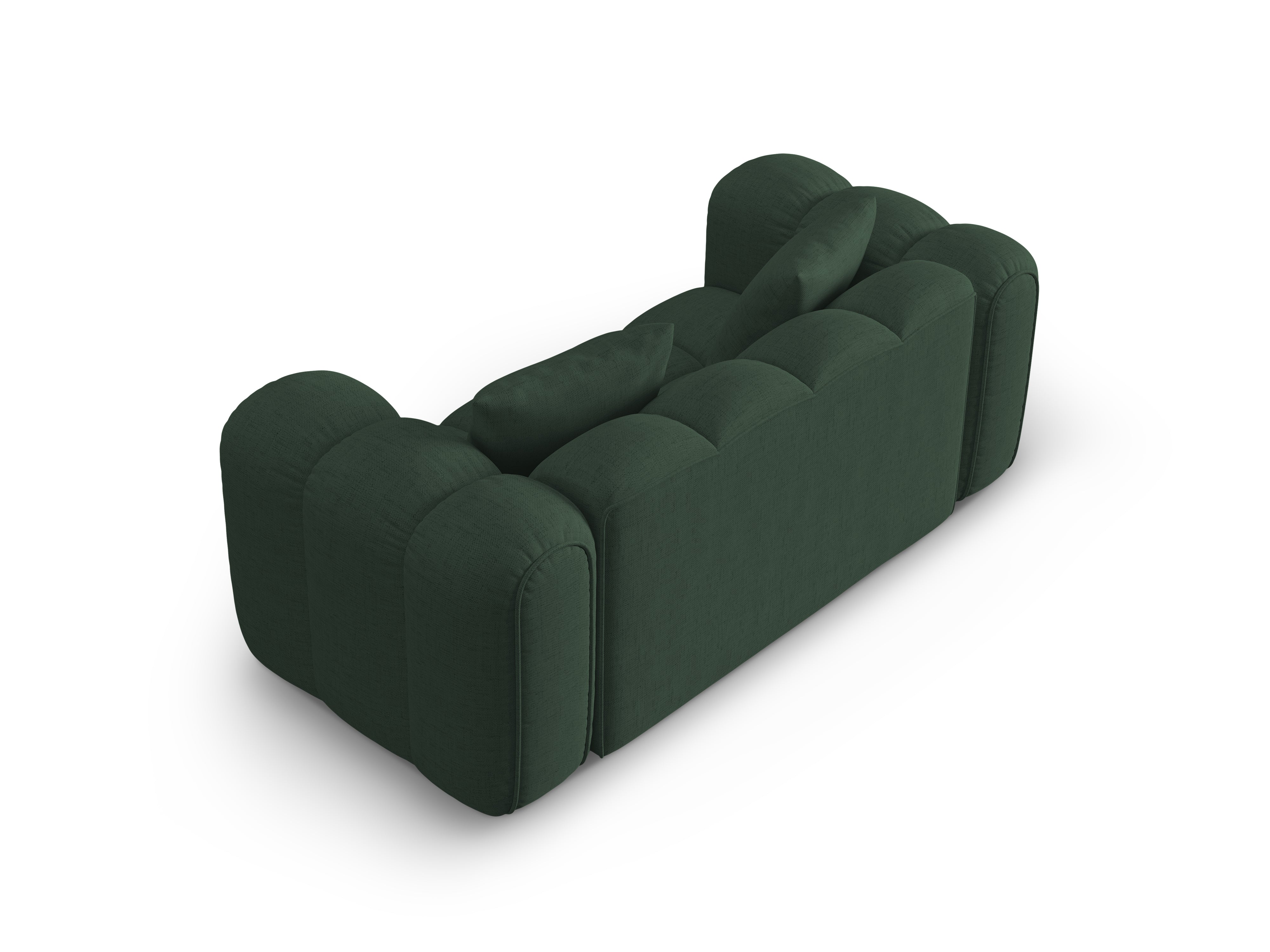 Sofa pro 2 osoby ASTRO mořská zelená šenil