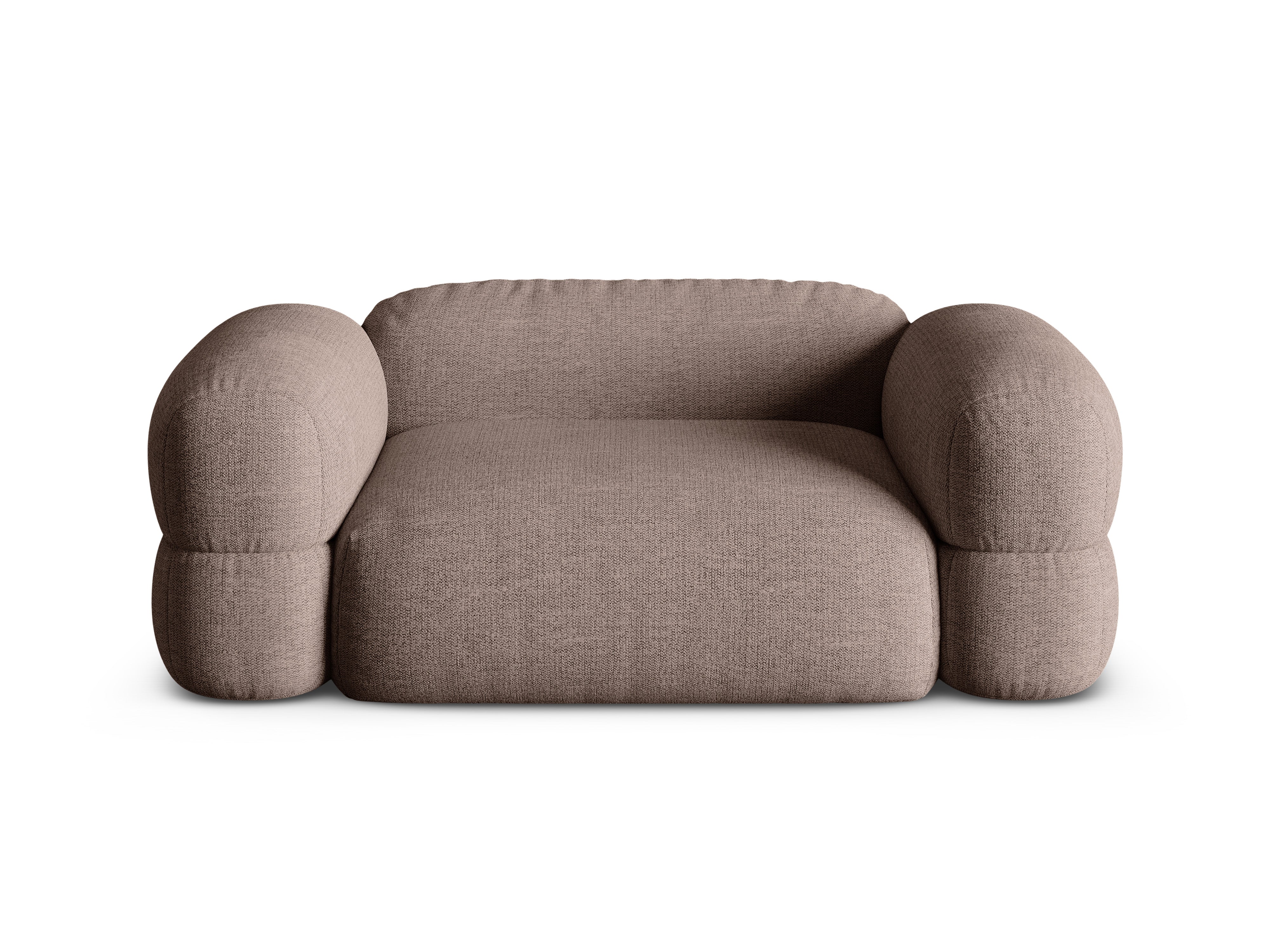 2-seater Sofa ROGER cappuccino chenille
