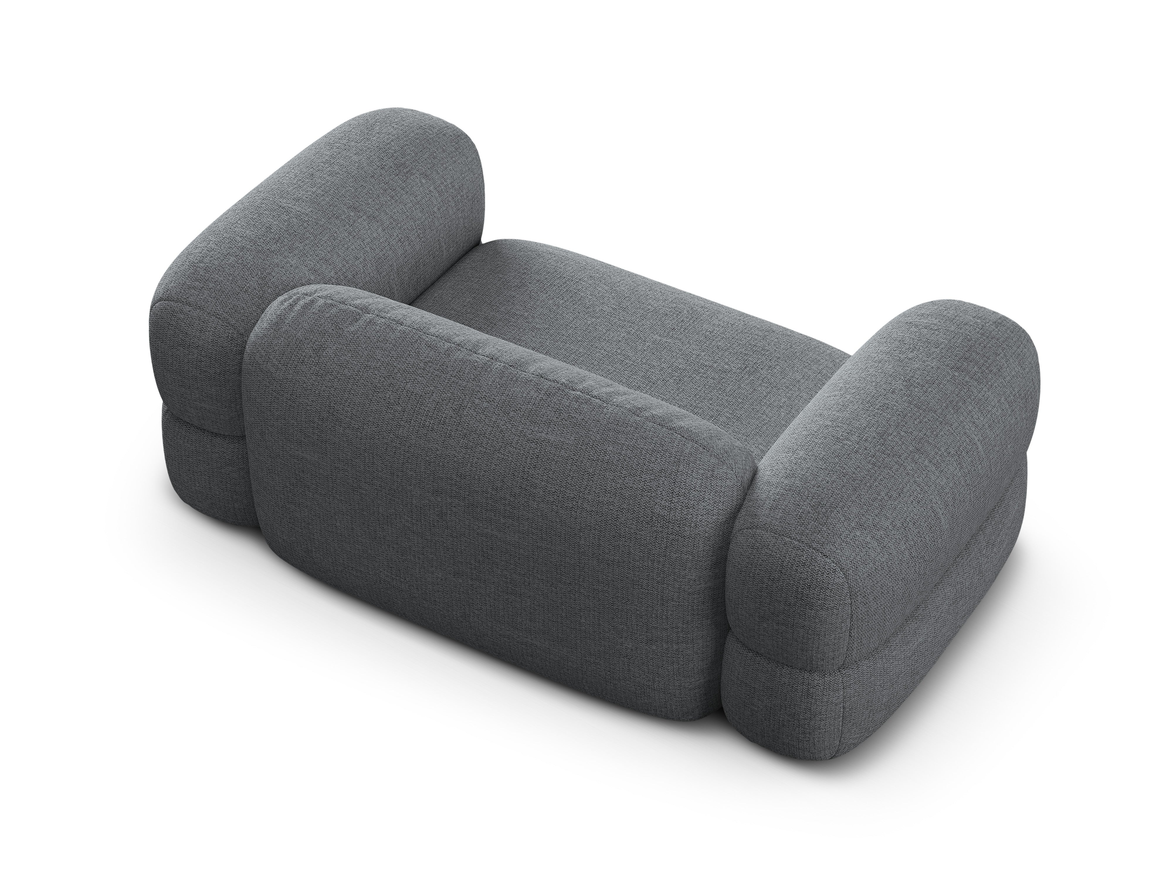 Sofa pro 2 osoby ROGER šedý szenil