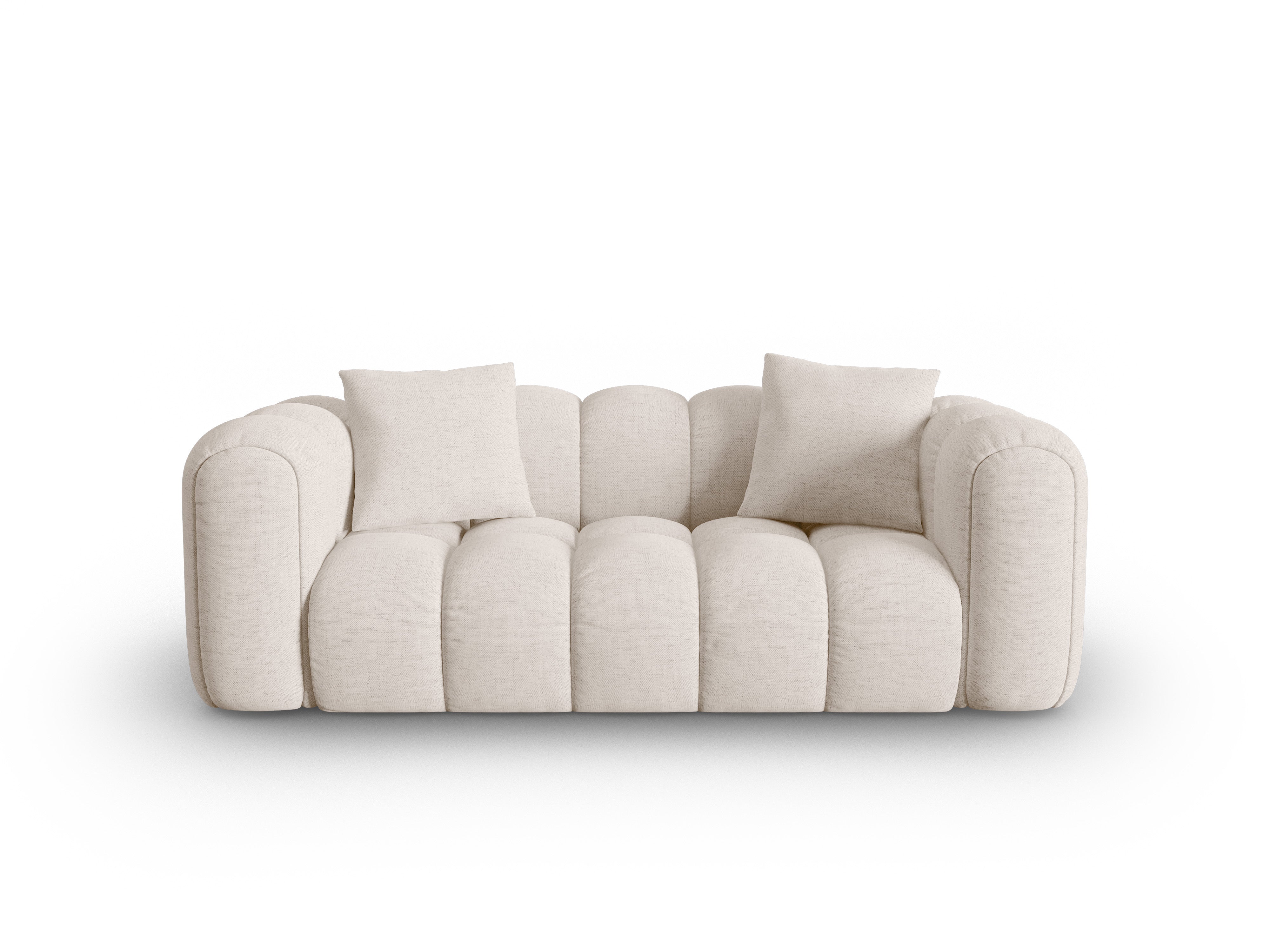 3-seater Sofa ASTRO beige chenille