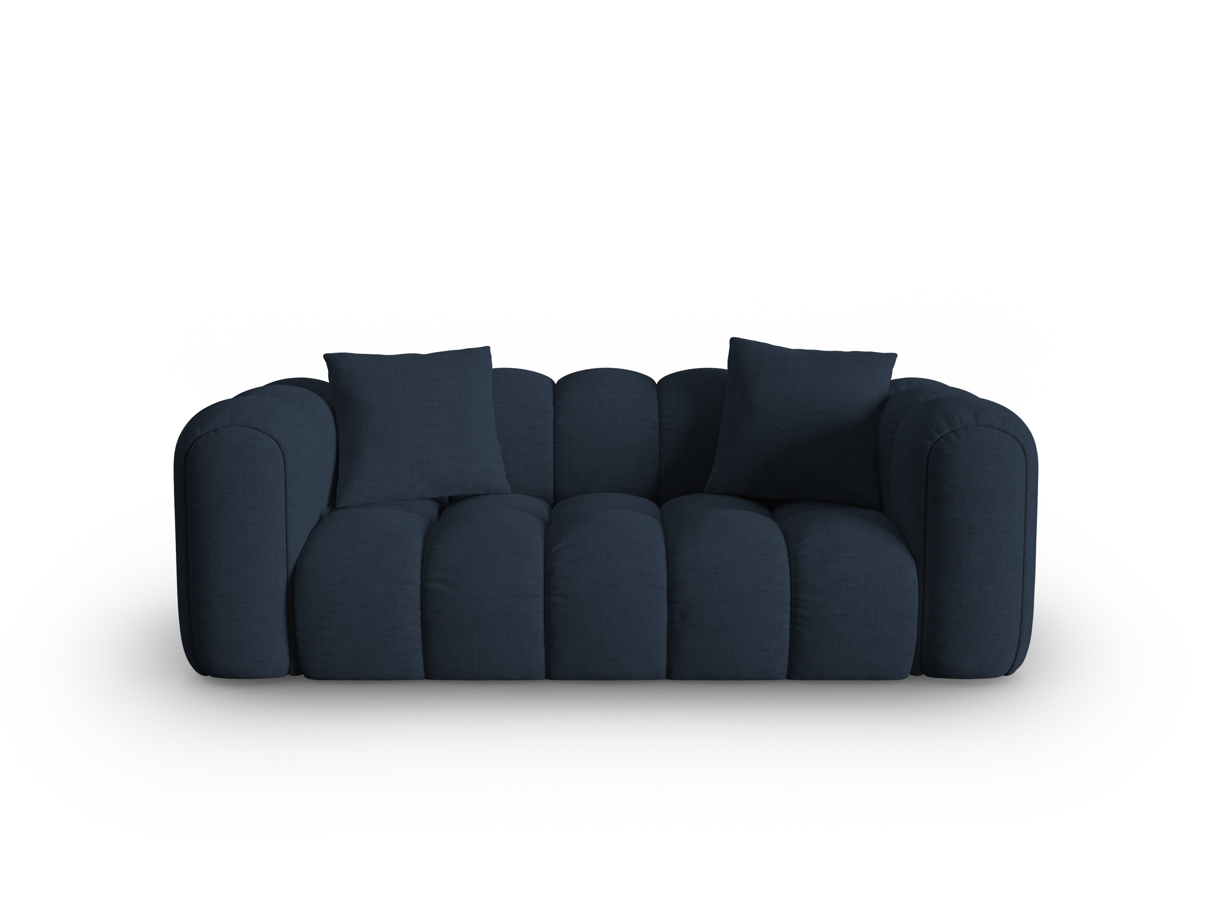 3-seater Sofa ASTRO royal navy chenille