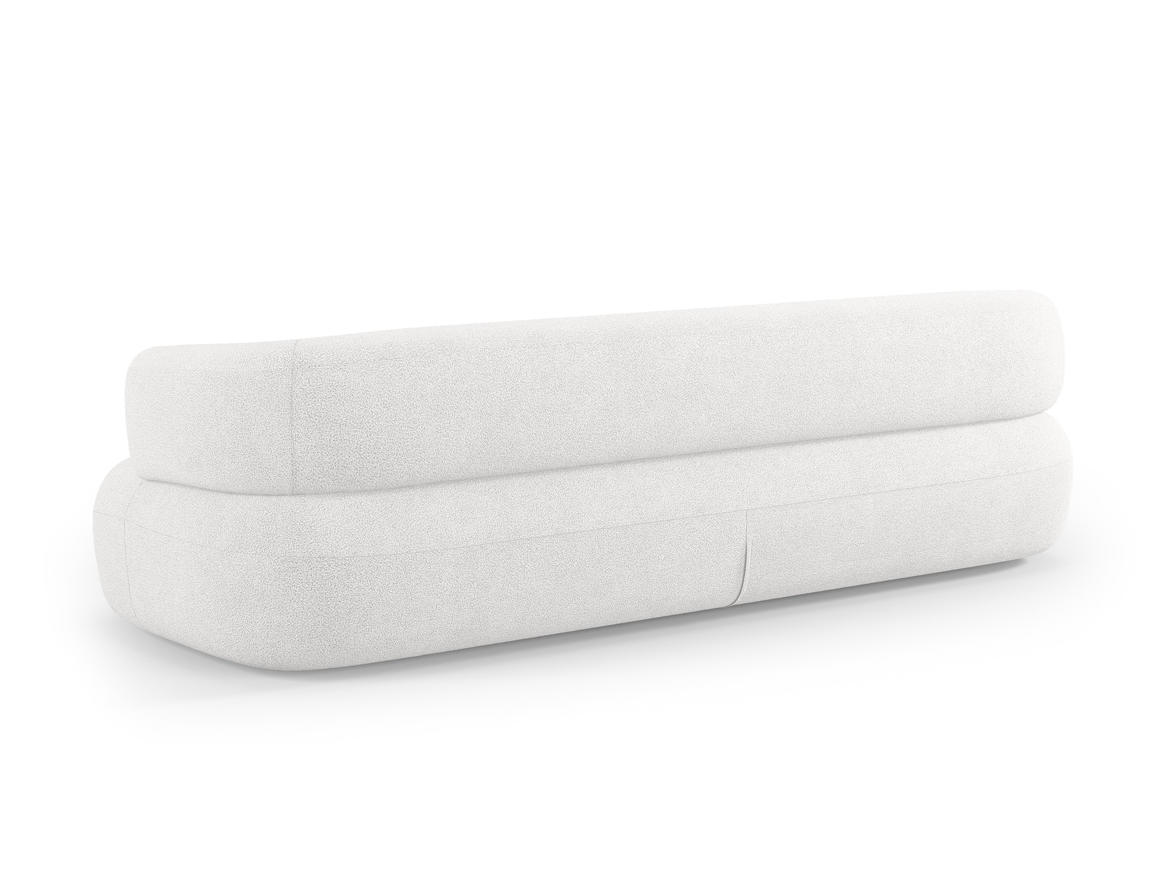Sofa pro 3,5 osoby ALDRIN bílý boucle