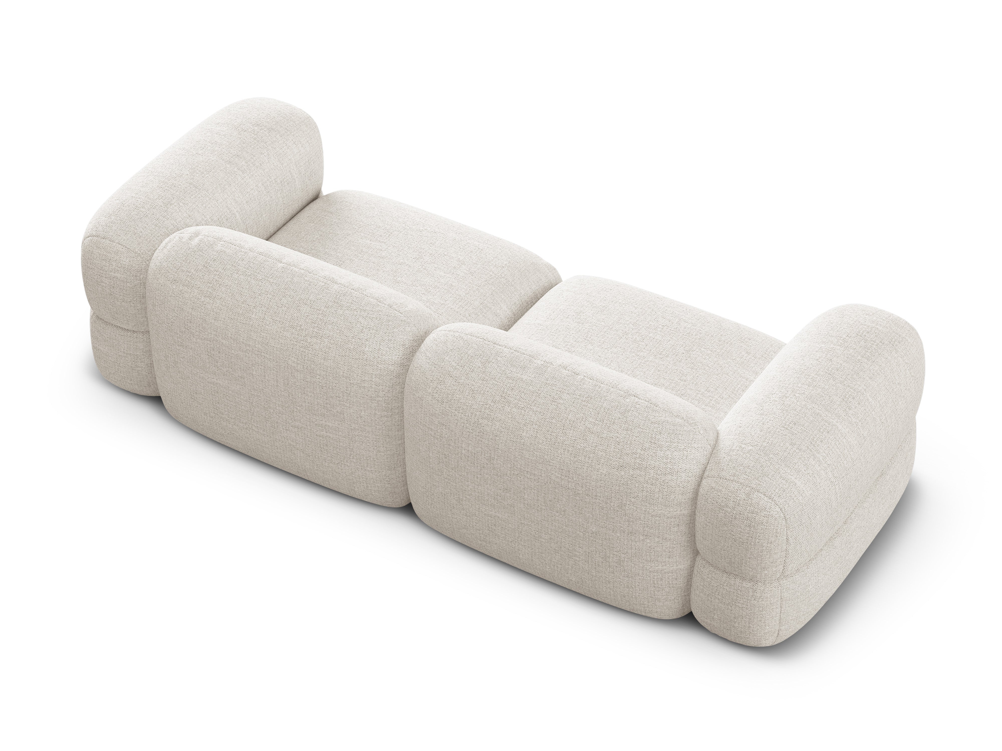 4-seater Sofa ROGER beige chenille