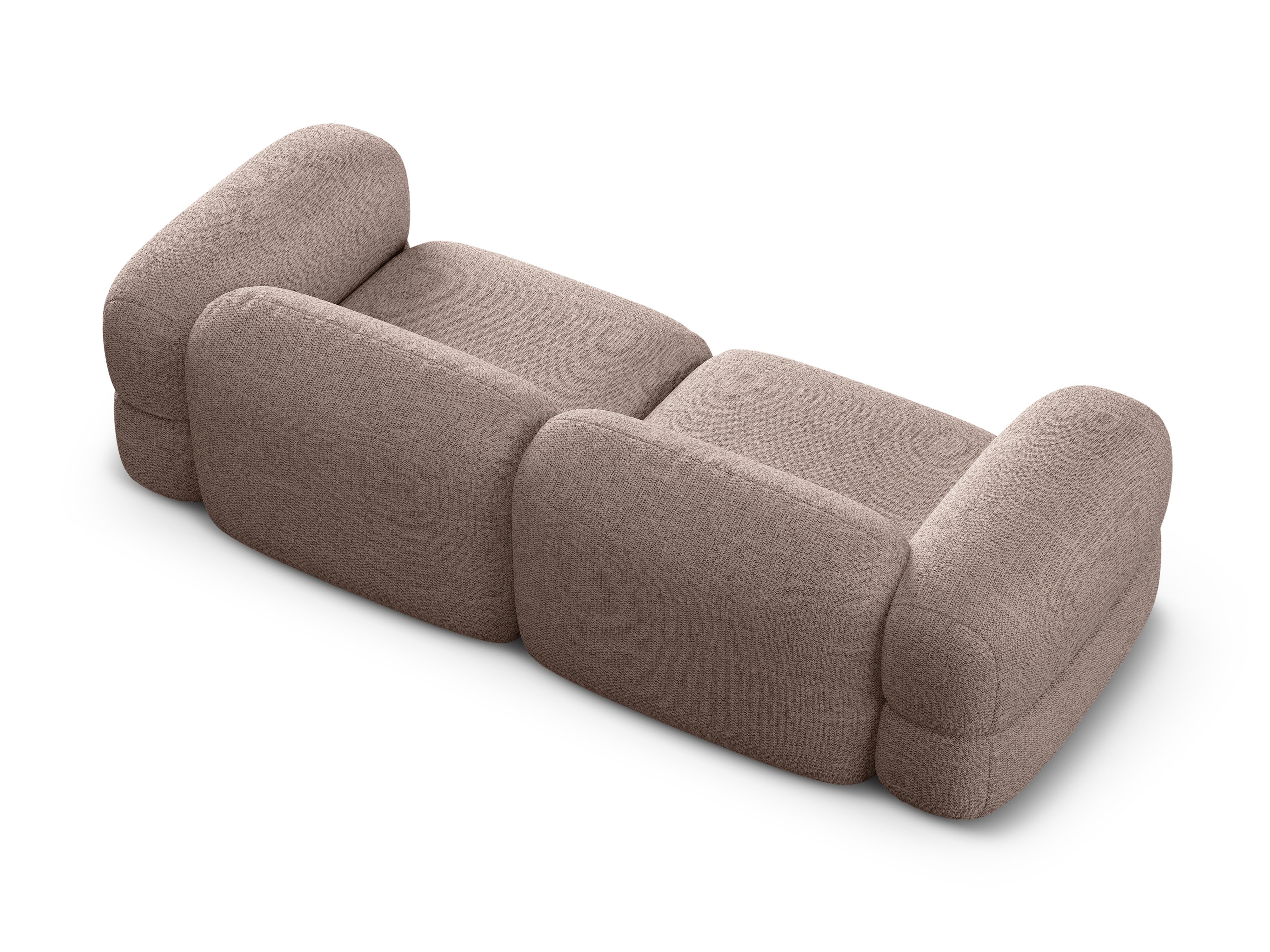 4-seater Sofa ROGER cappuccino chenille