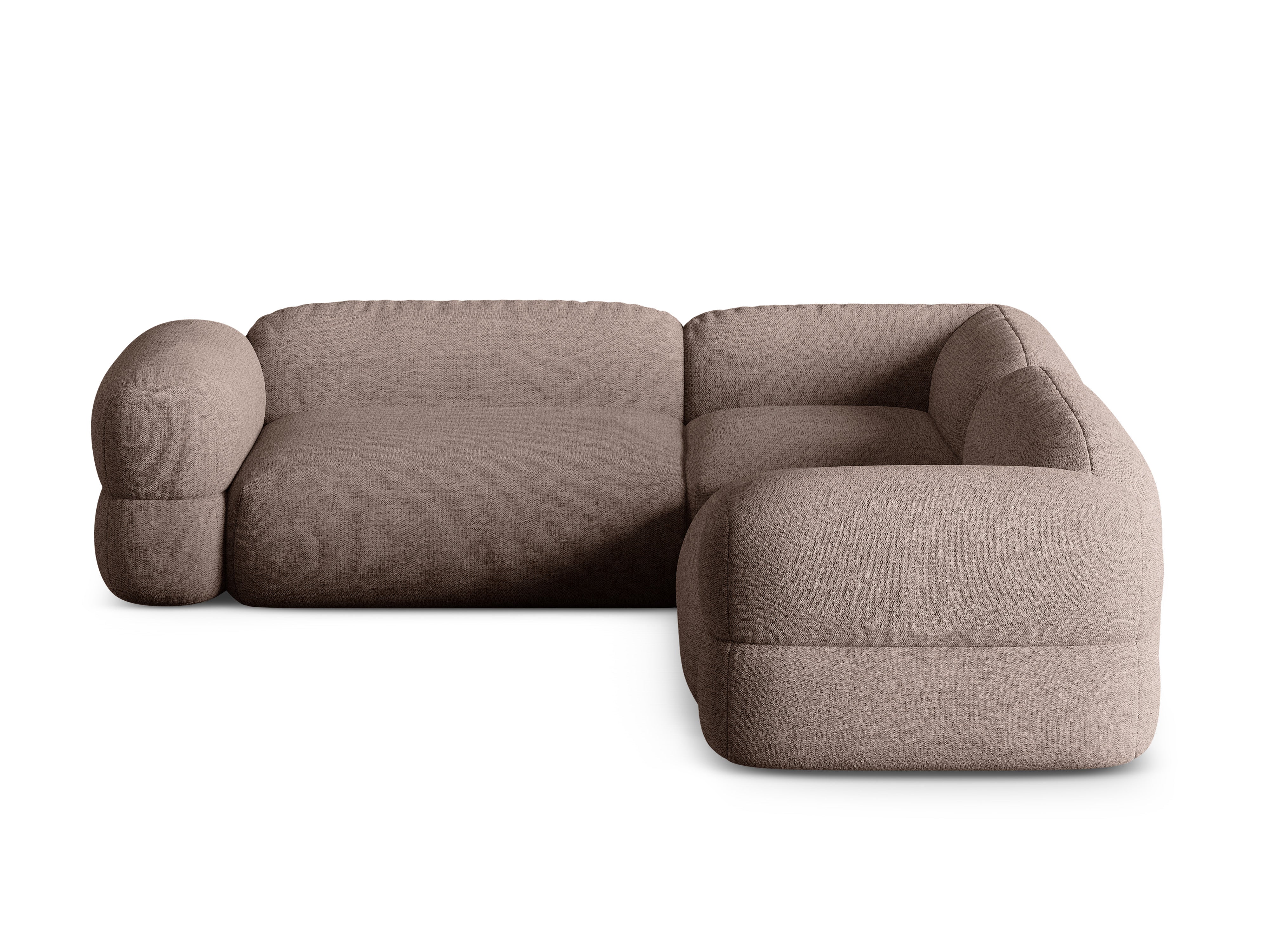 Symetrický rohový gauč ROGER cappuccino szenil