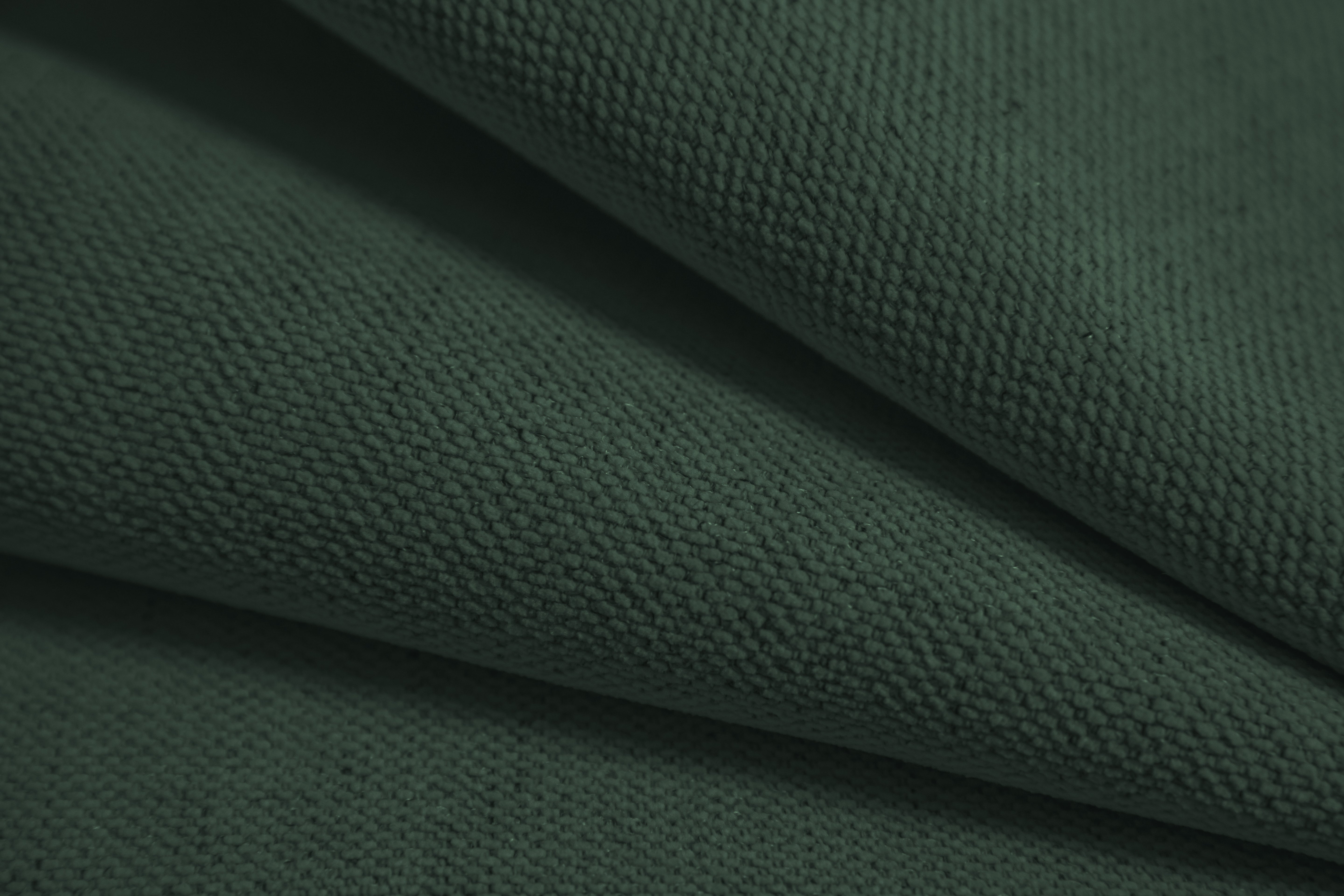 Open left corner sofa ASTRO sea green chenille