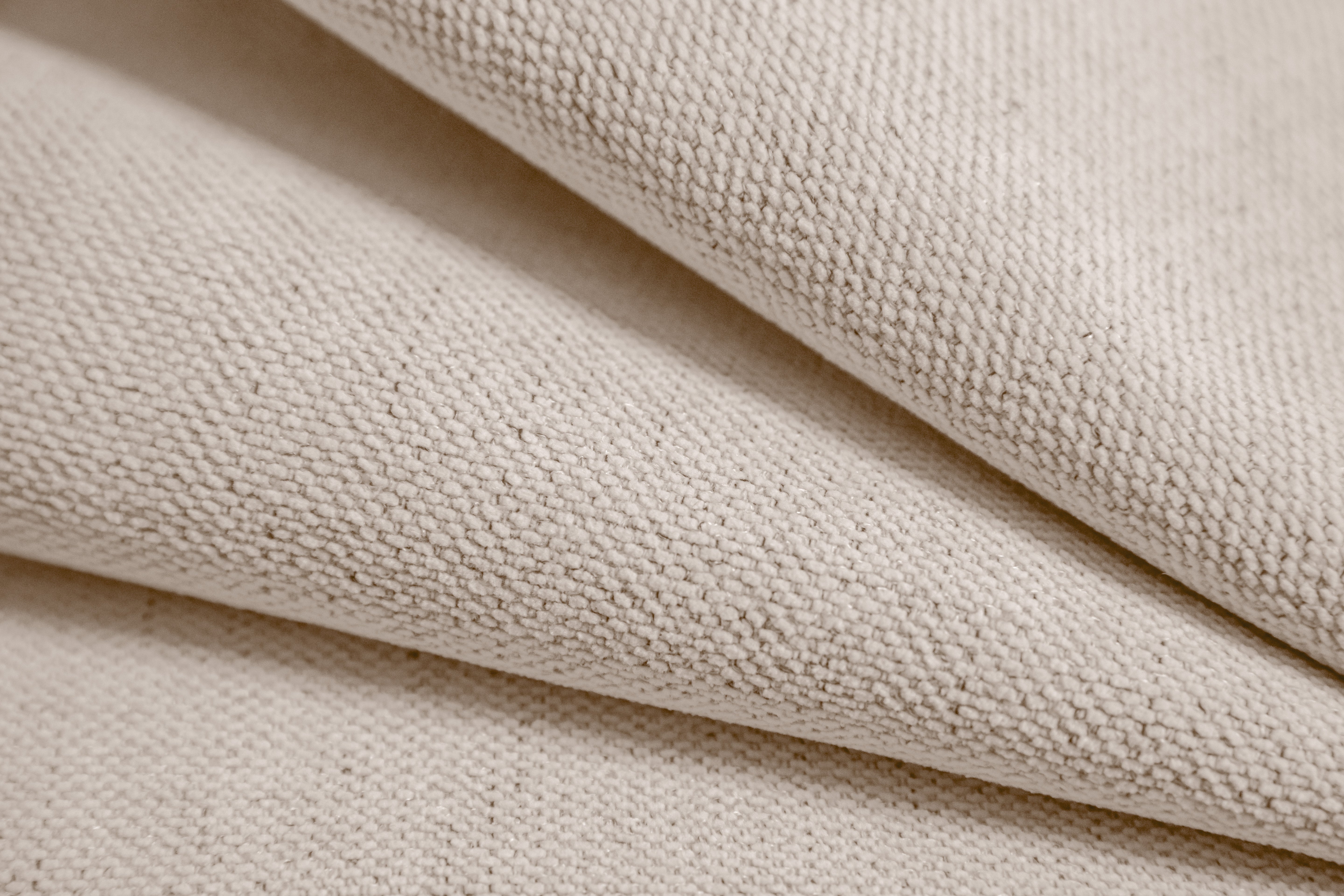 Right-facing open corner sofa ASTRO beige chenille