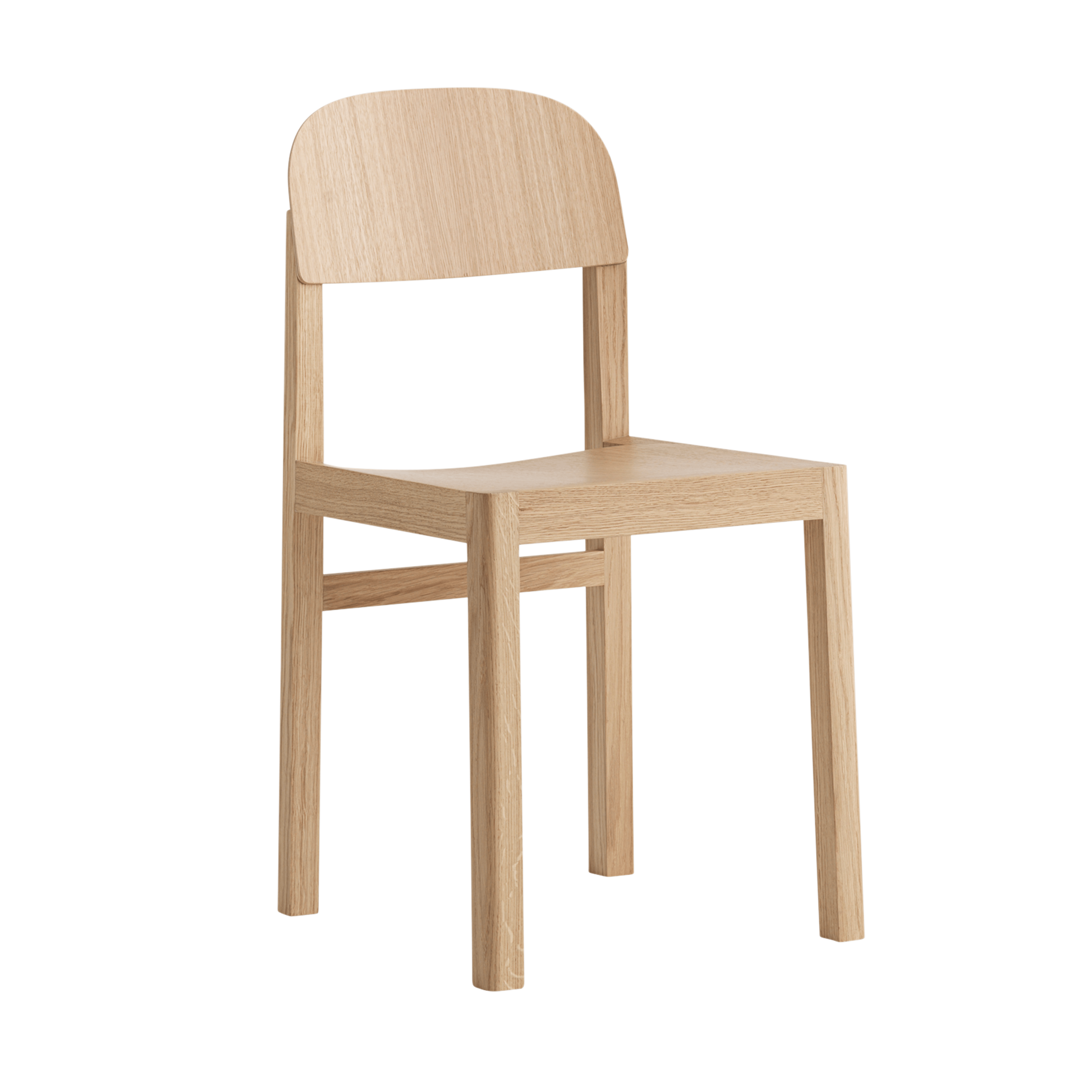 Židle WORKSHOP dýha a dubové dřevo