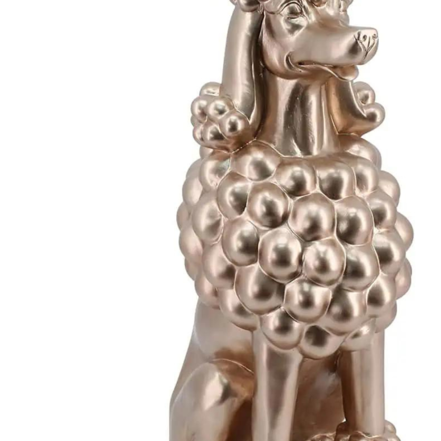 Stolik POODLE szampański złoty Richmond Interiors    Eye on Design