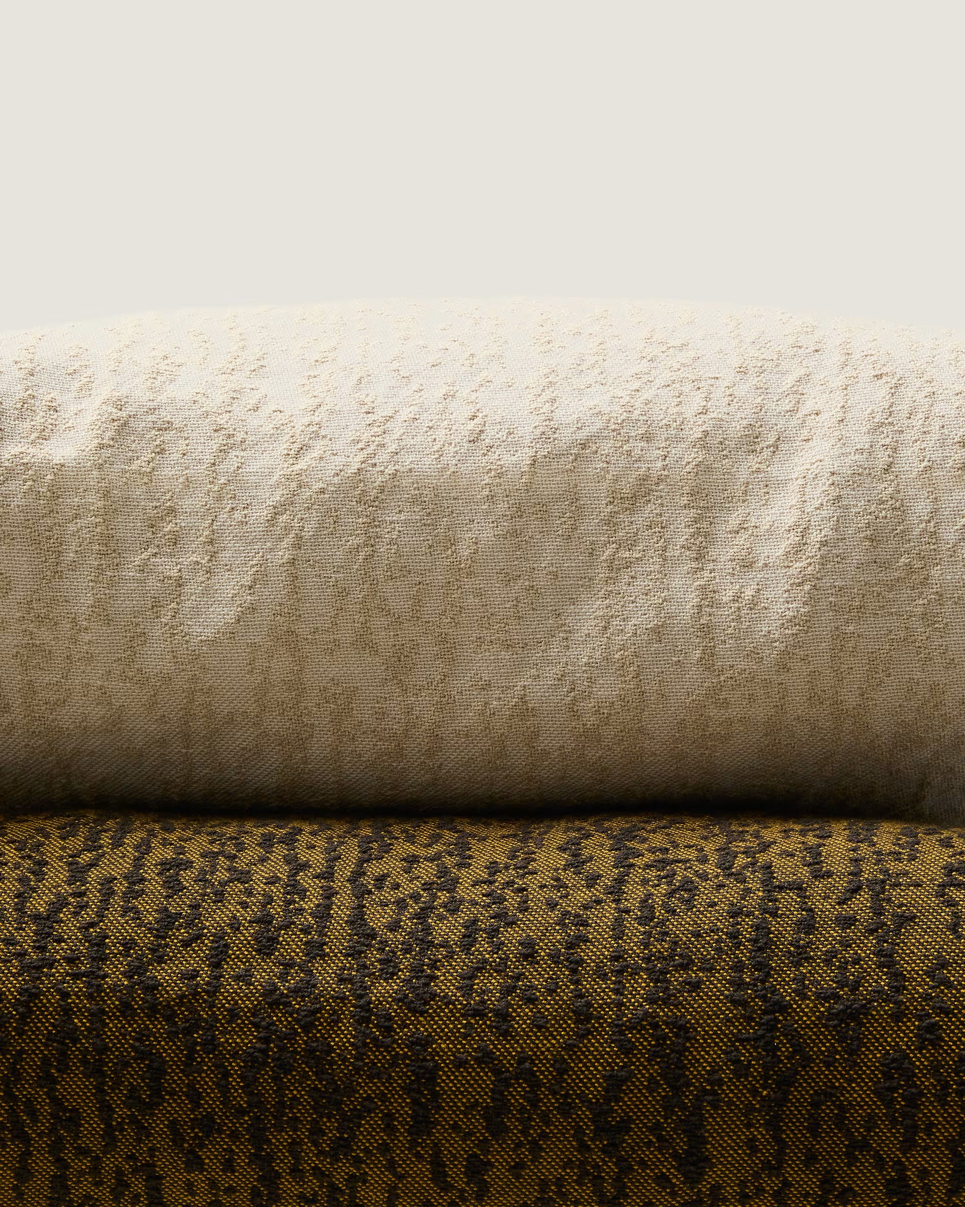 Povlak na polštář MELIEN zelená žakárová tkanina