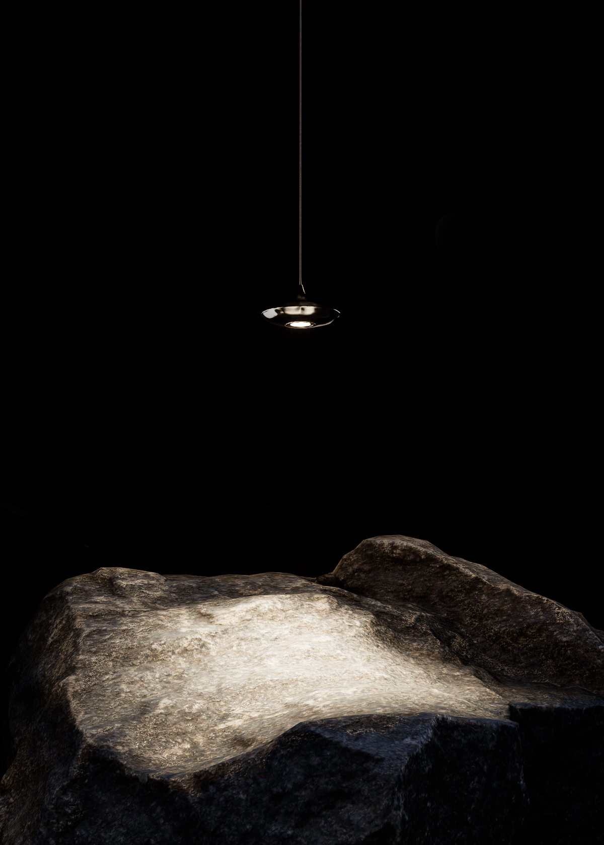 Lampa wisząca LAMPIN inox