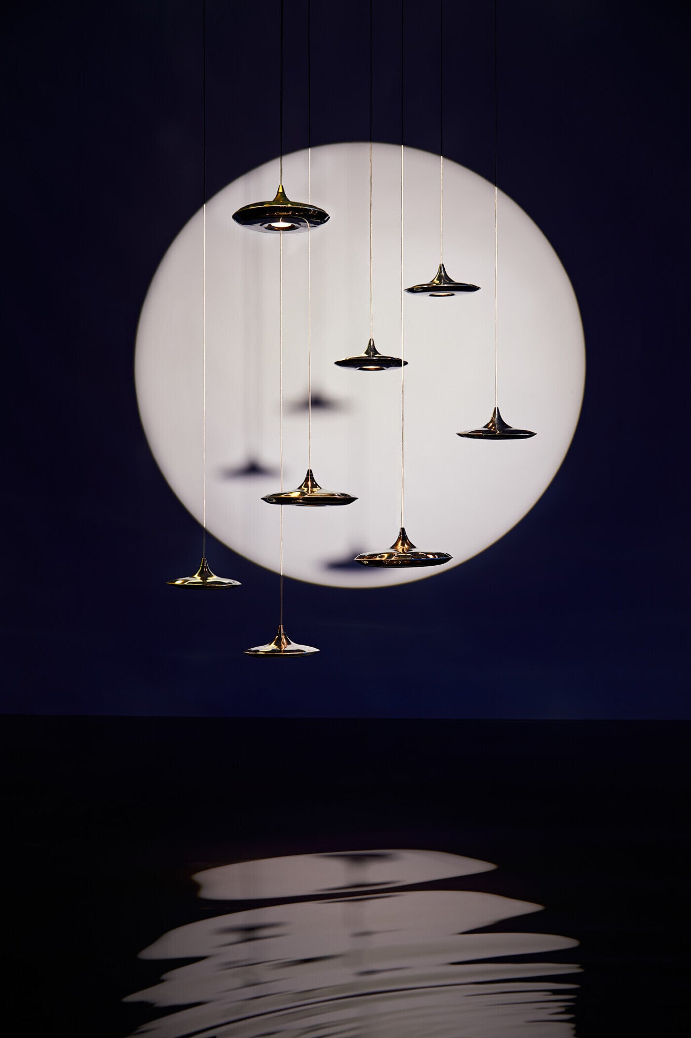 Lampa wisząca LAMPIN inox