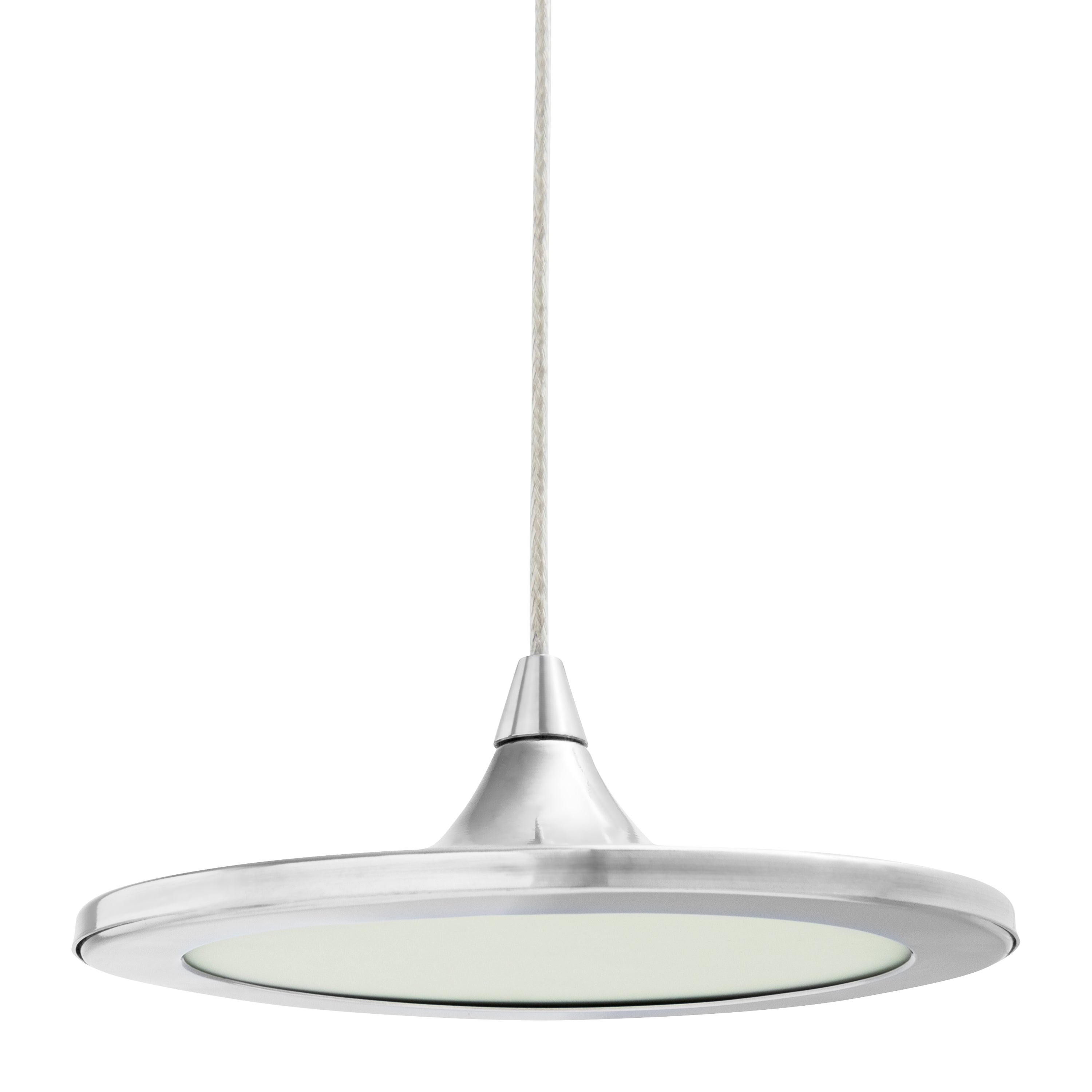 LUNA inox pendant lamp