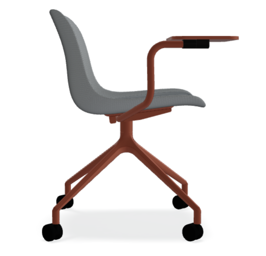 Krzesło obrotowe BALTIC 2 CLASSIC aluminiowa podstawa z kółkami do twardej powierzchni