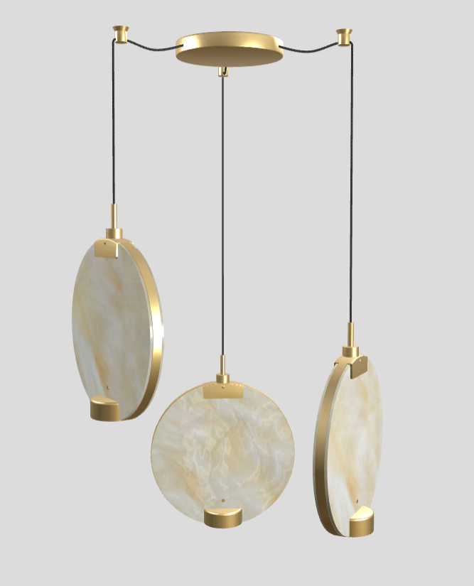 Personalizovaná závěsná lampa HORO S3