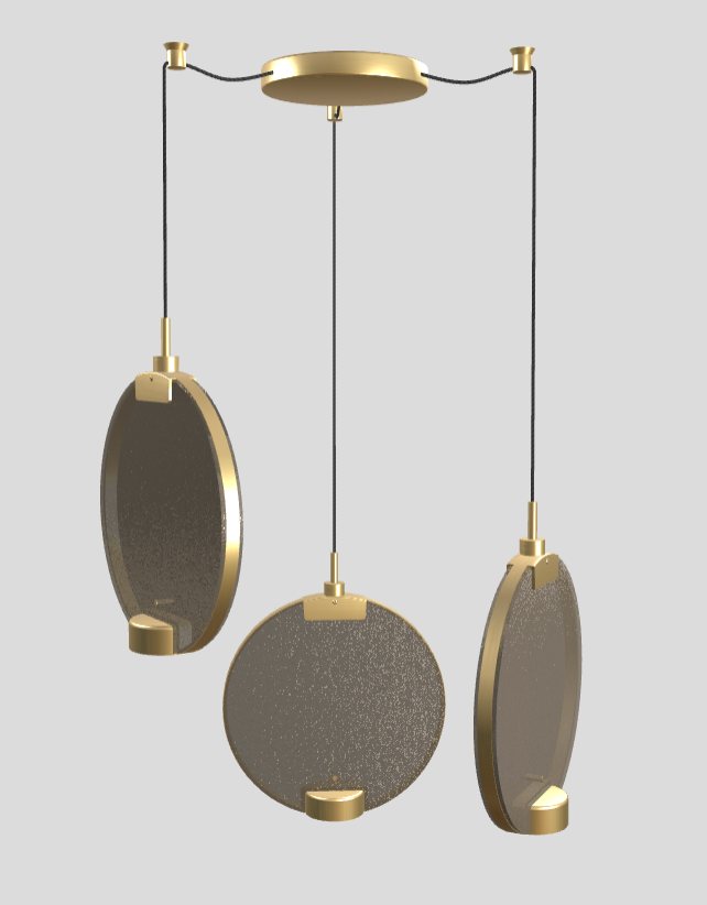 Personalizovaná závěsná lampa HORO S3