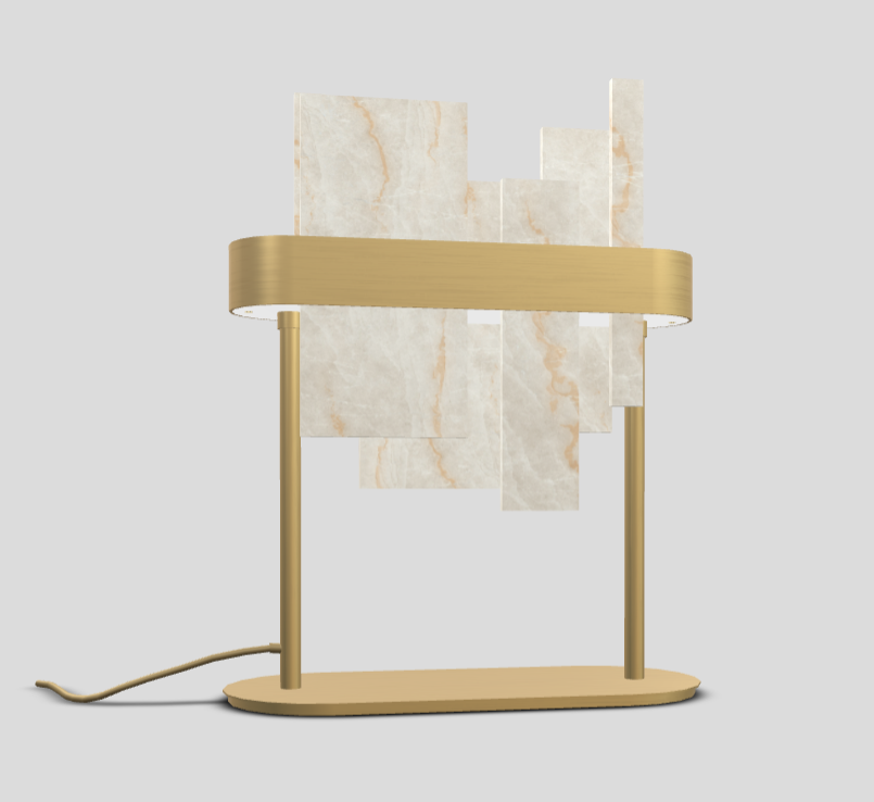 Stolní lampa HONICE TL zlatá