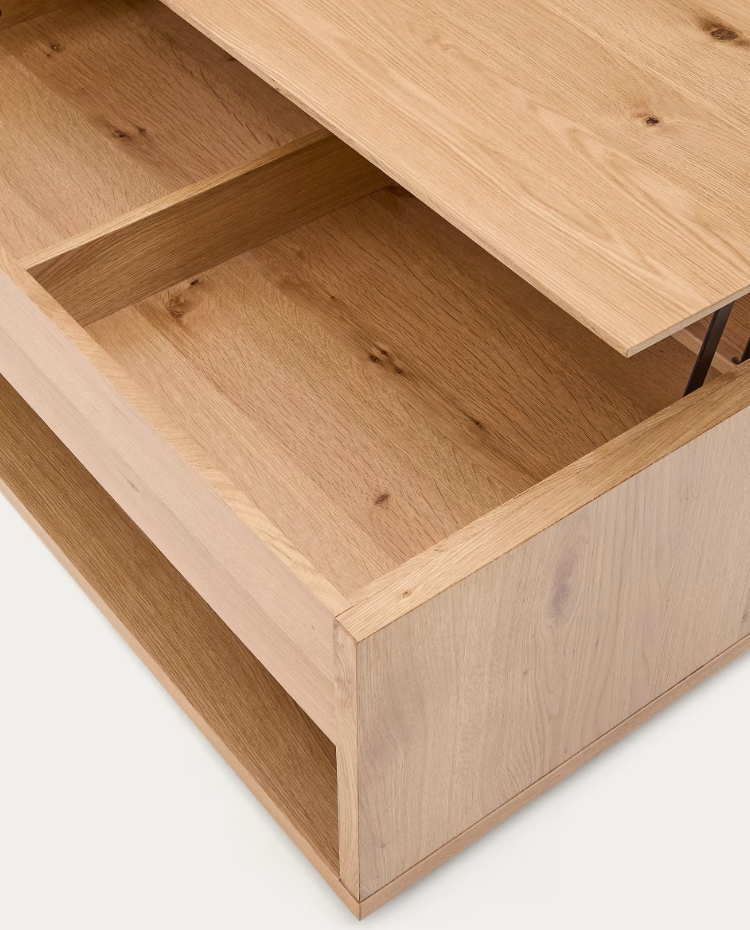 Stolik kawowy ALGUMEA fornir dębowy