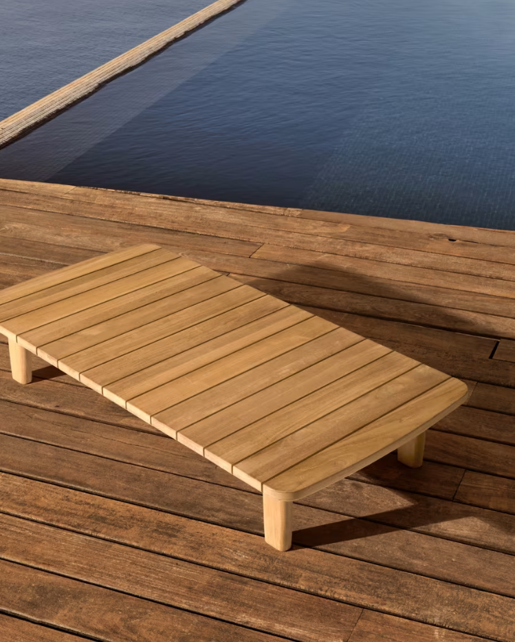 Konferenční stolek TIRANT z masivního teakového dřeva