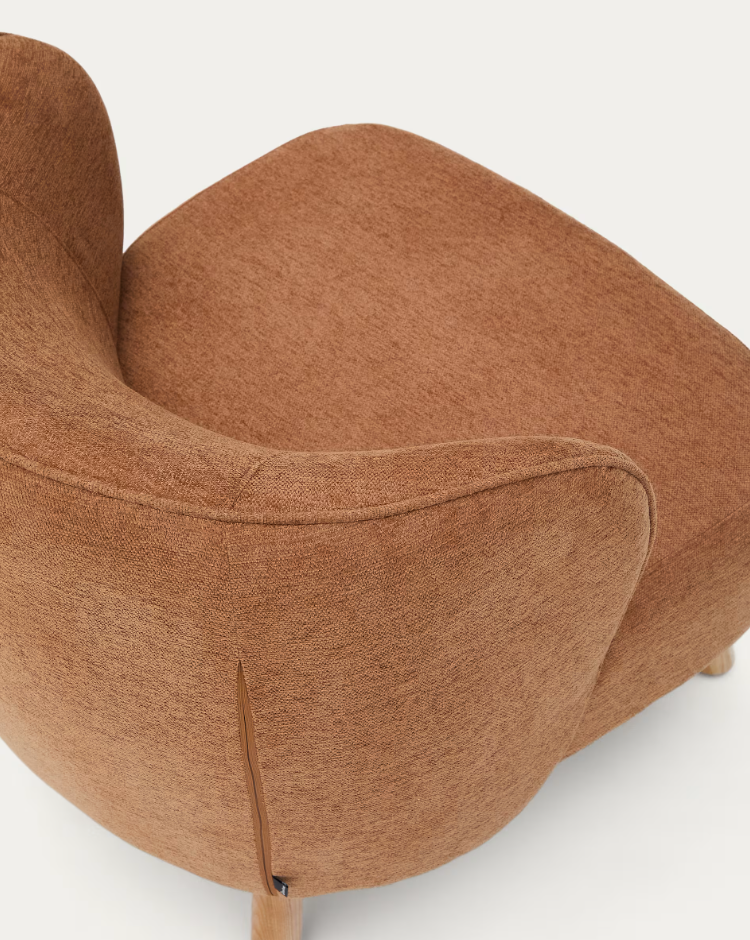 Fotel szenilowy ULIT ceglany