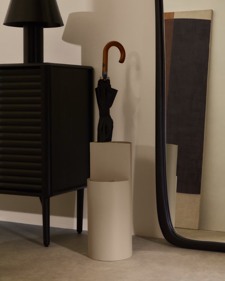 Stojak na parasole ATIN beżowy