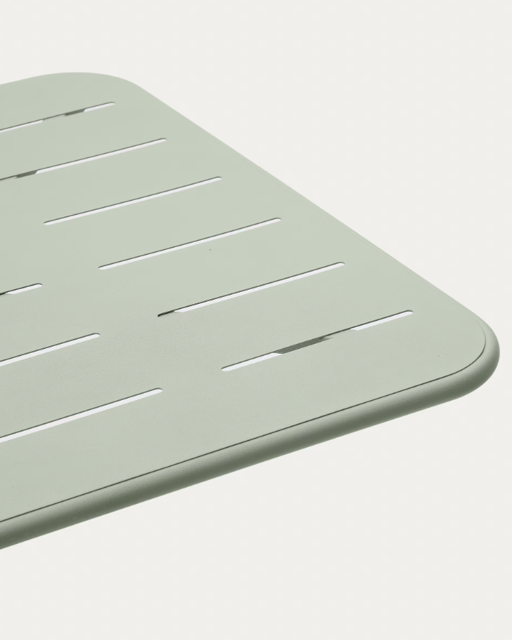 Garden table Brai Olive Steel